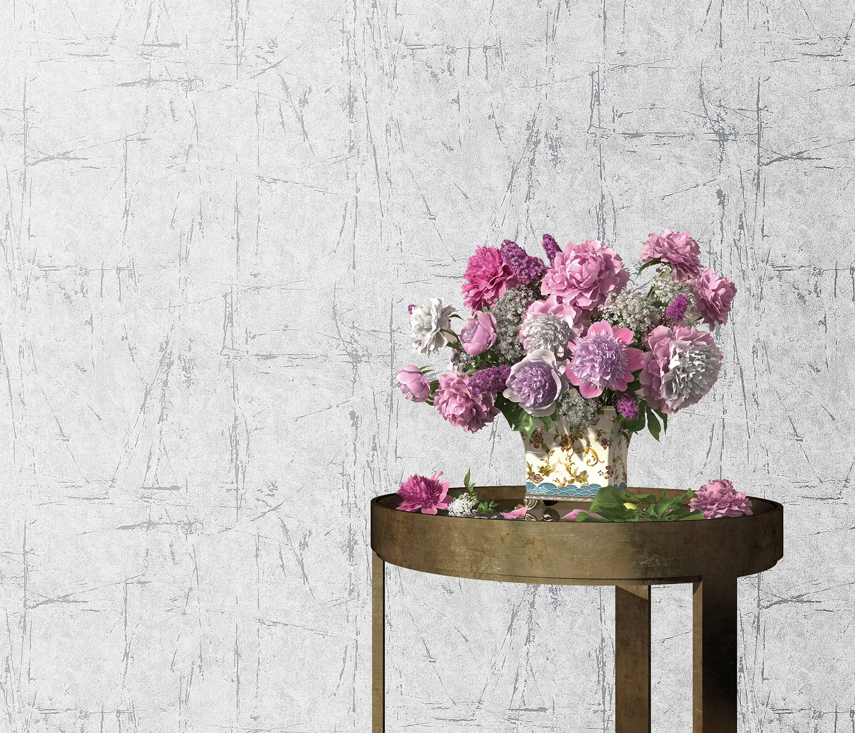 Erismann Vliestapete Evolution Strukturtapete grau 1032010