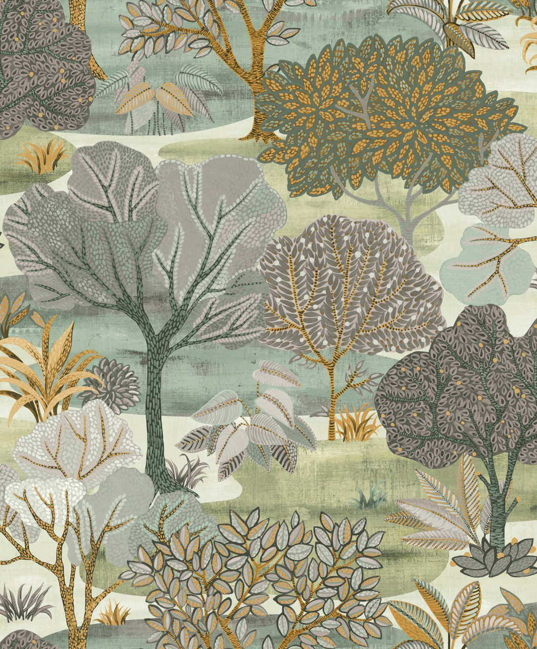 Thomas Vliestapete Attraction Moos Bäume AL26253