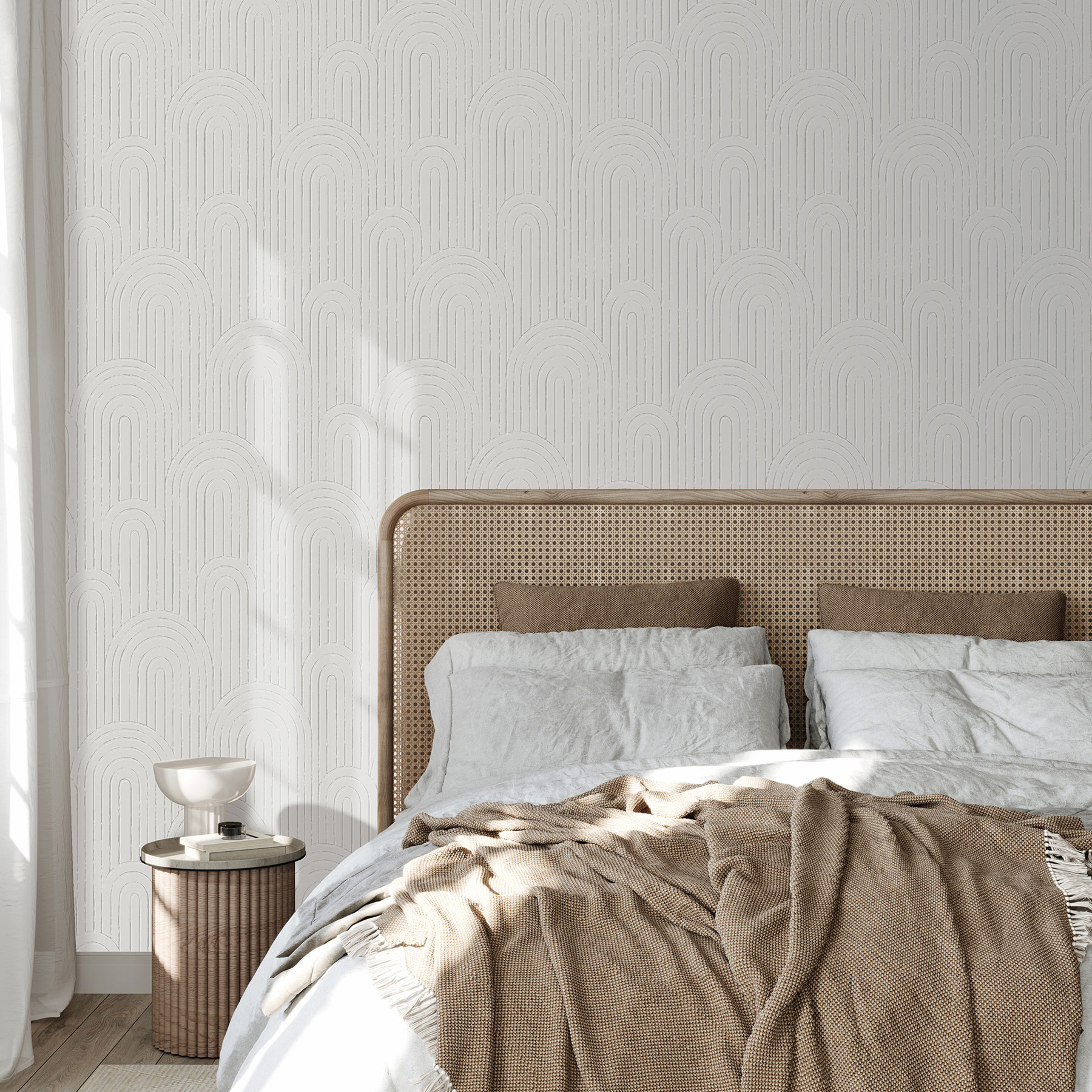 Hohenberger Vliestapete Chalk Colosseo Silver 65527