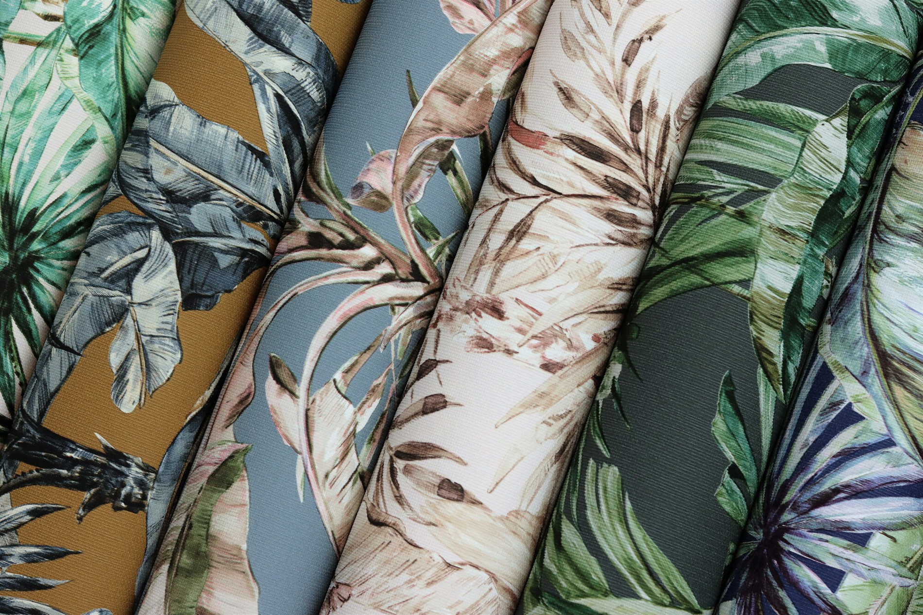 Rasch Vliestapete Florentine 3 Blätter Dschungel 485264