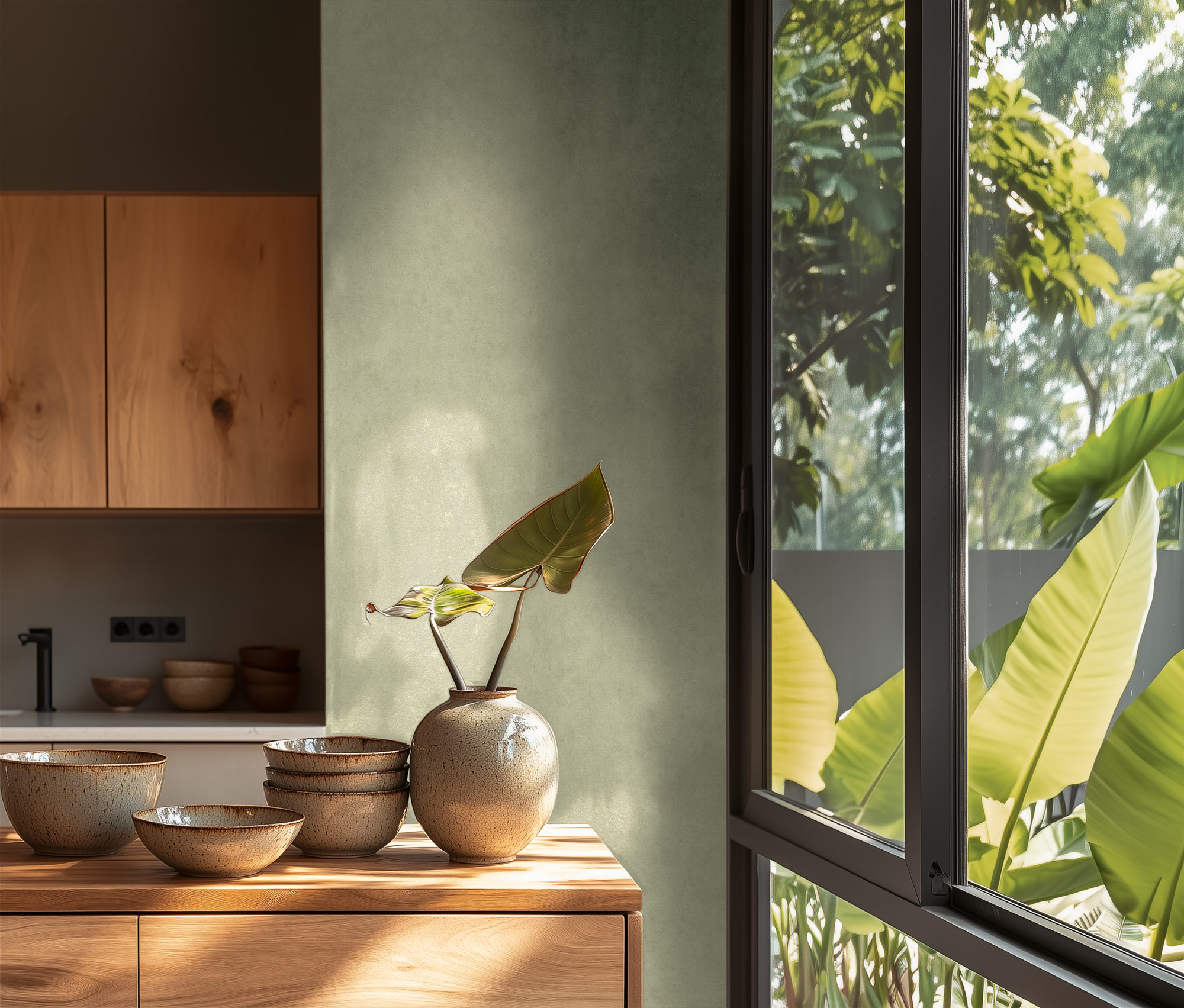 AS Vliestapete MS Hot Spots Unis Grün 782271