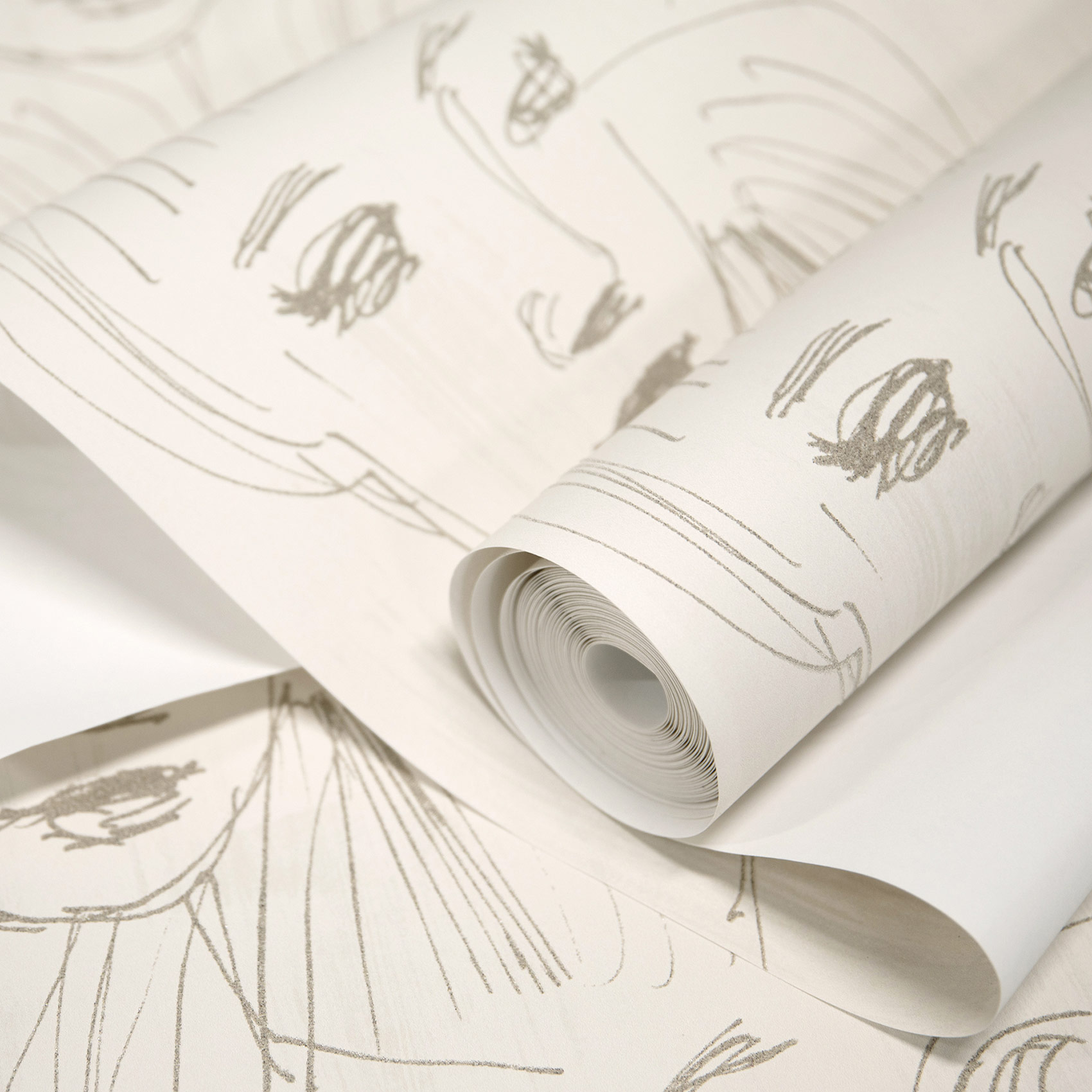 Hohenberger Vliestapete Perlen Artist Lily Beige 81374