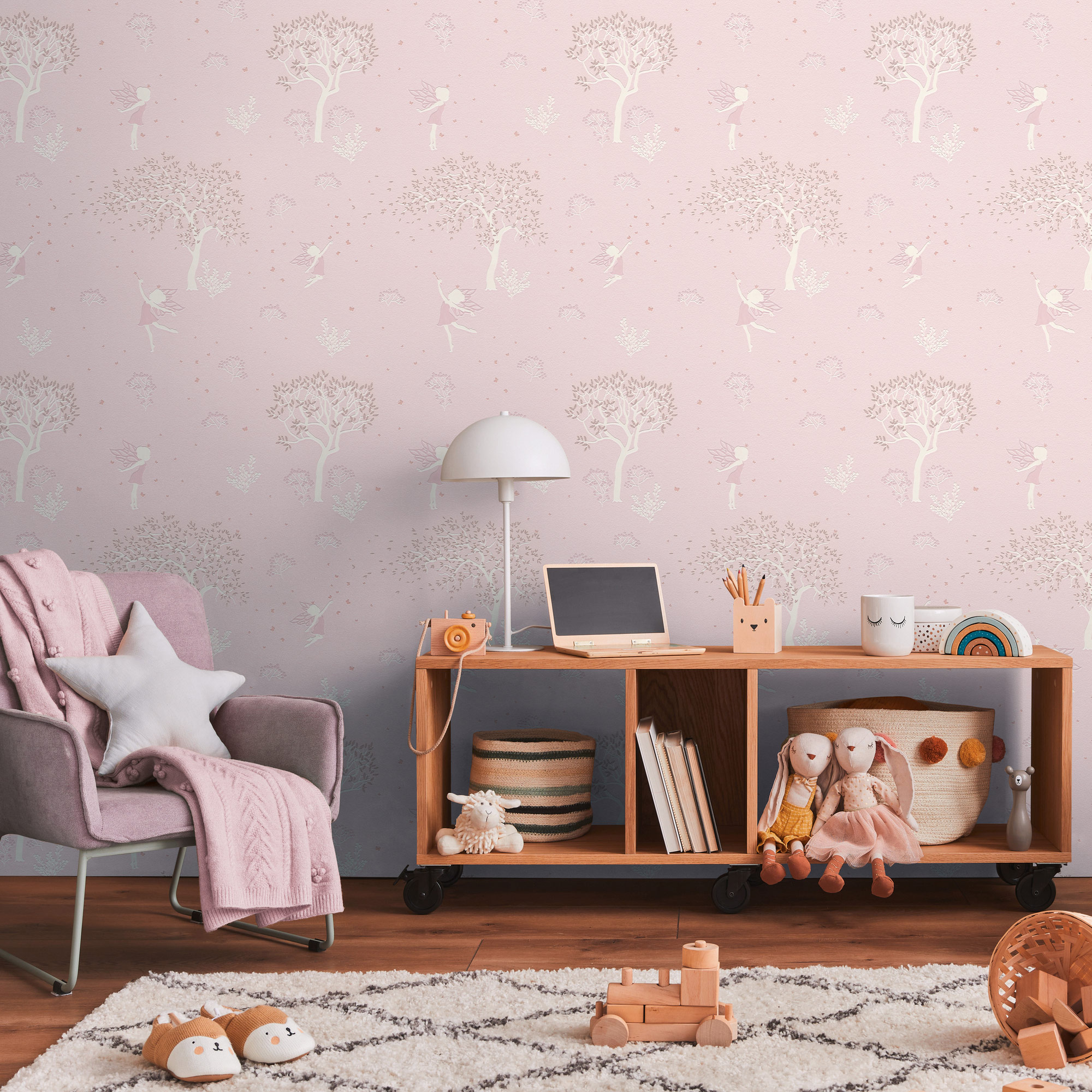 AS Vliestapete Kids Studio Kinderzimmertapete Rosa 792661