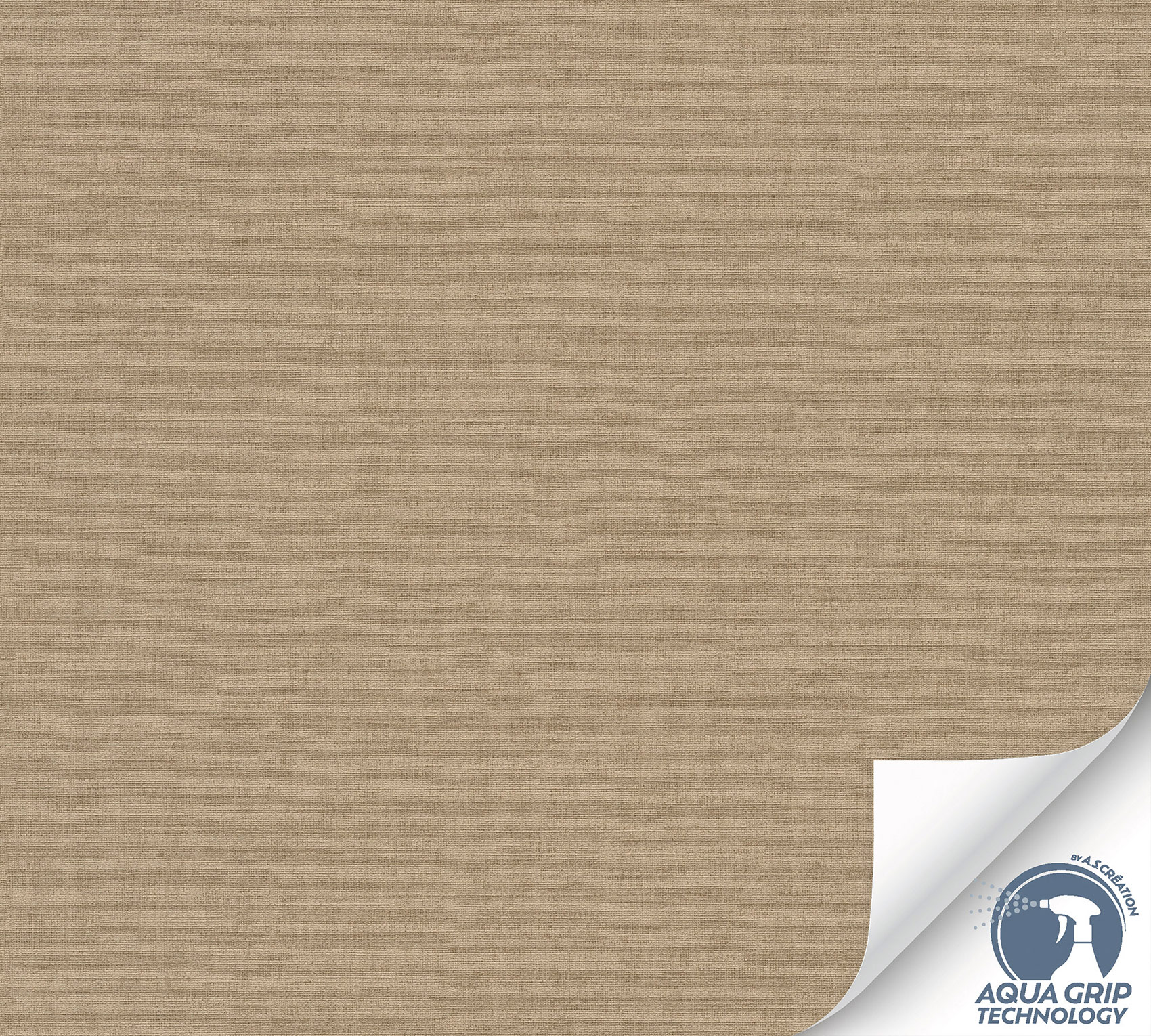 AS Vliestapete Cosiness Designdrop 2 Unitapete Braun 792434