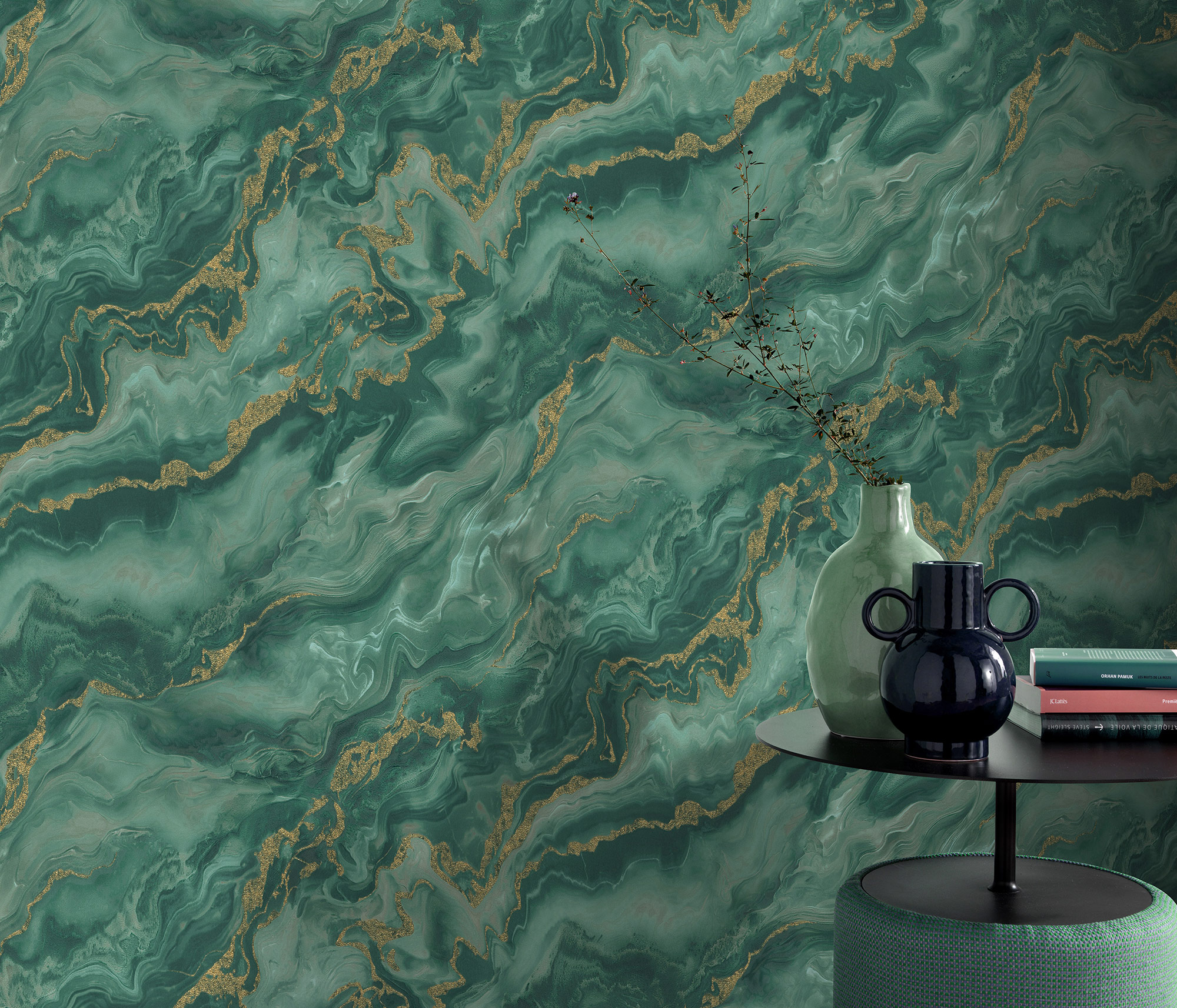 Erismann Vliestapete Elle 4 grün 1044719