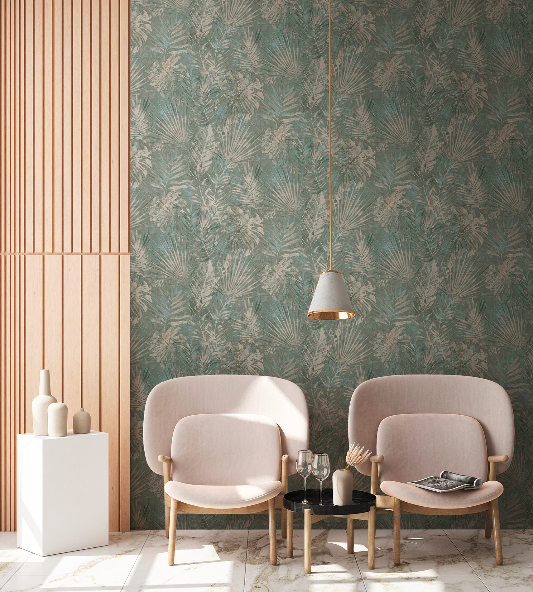 AS Vliestapete Deco Satintapete Dschungeltapete 386382