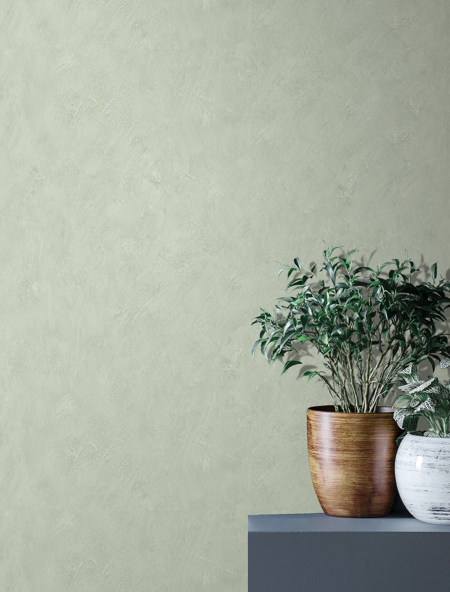 Thomas Vliestapete Amanda grün Unitapete AM25304