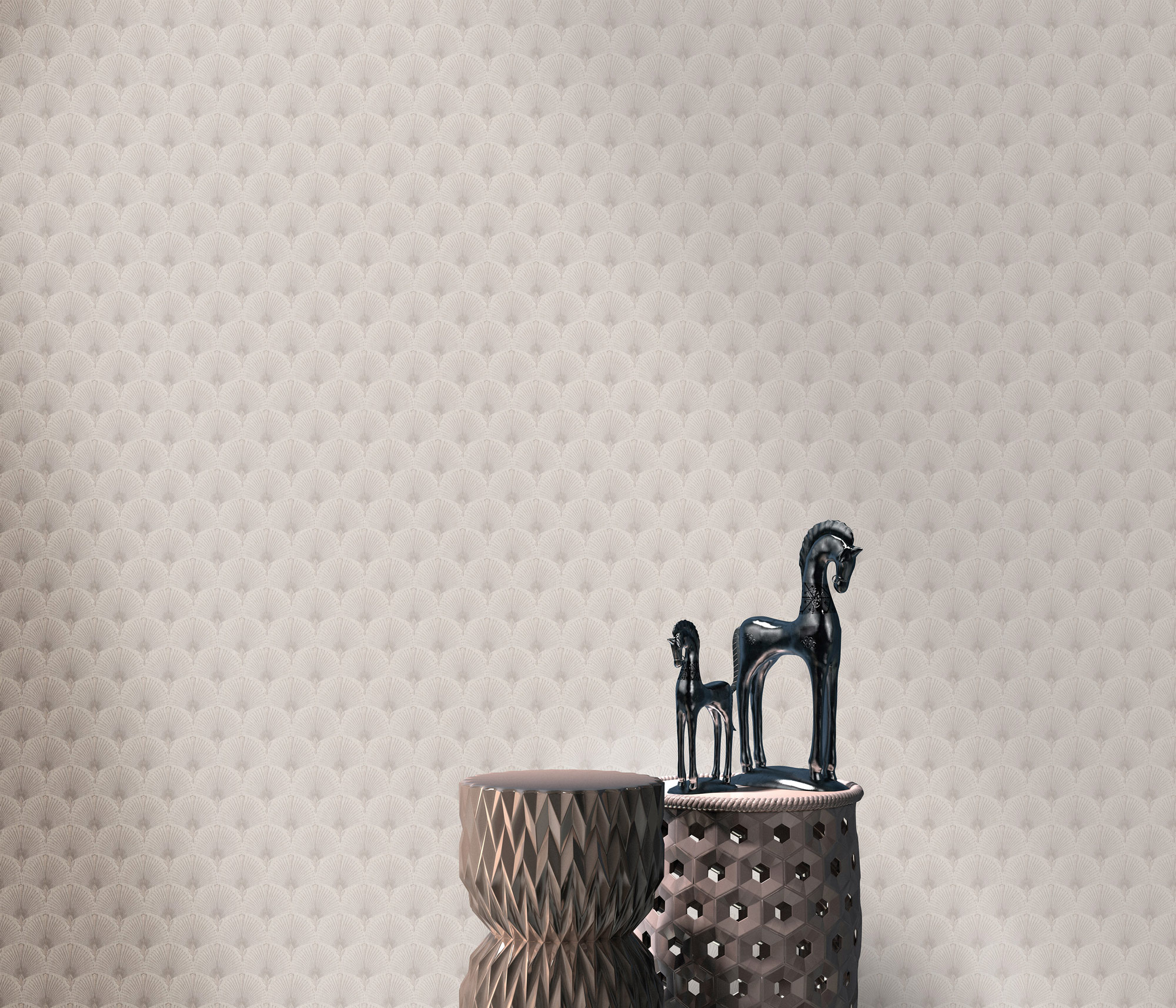 Erismann Vliestapete Versailles taupe 1034637