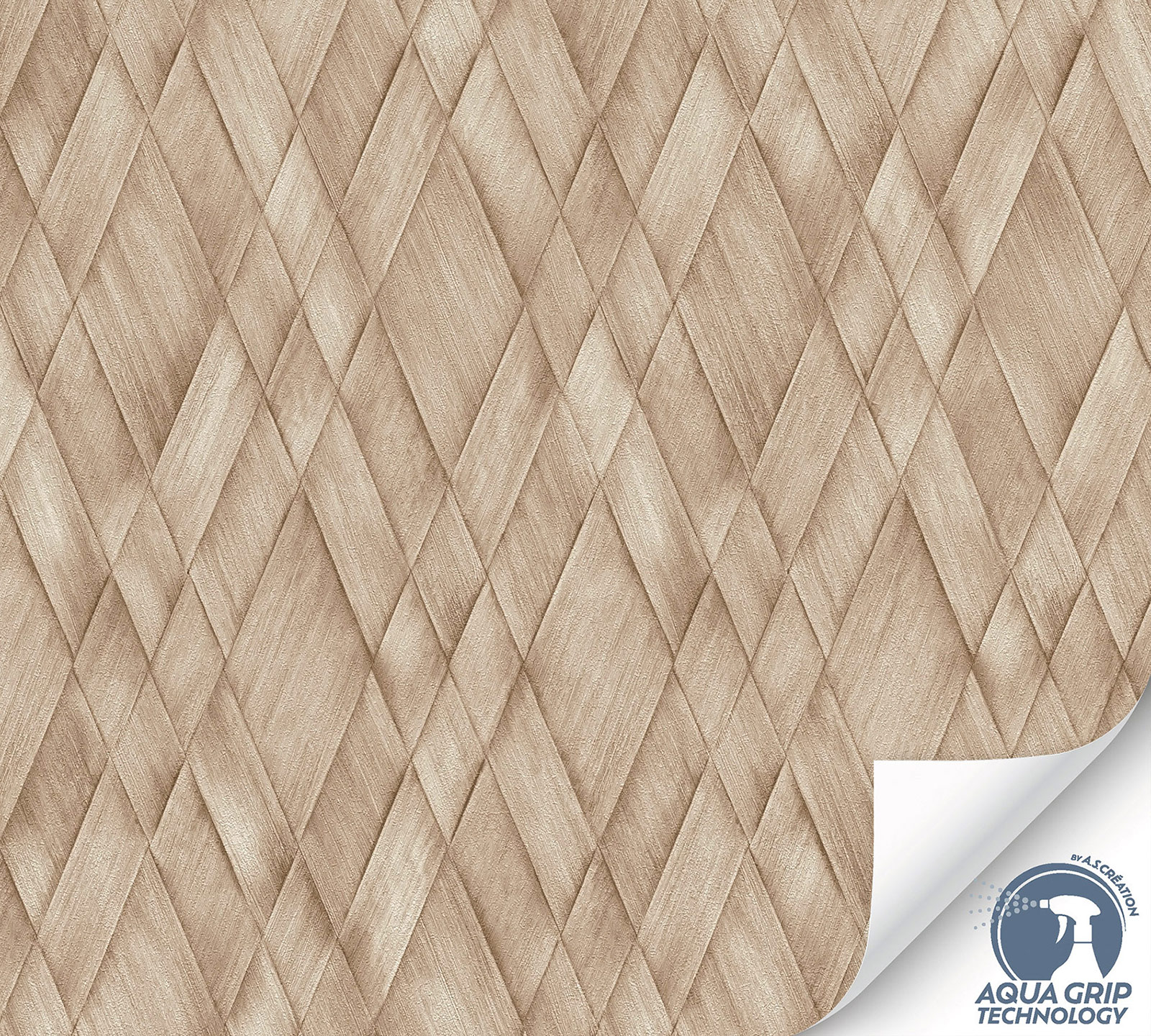 AS Vliestapete Cosiness Designdrop 2 3D-Optik Beige 793131