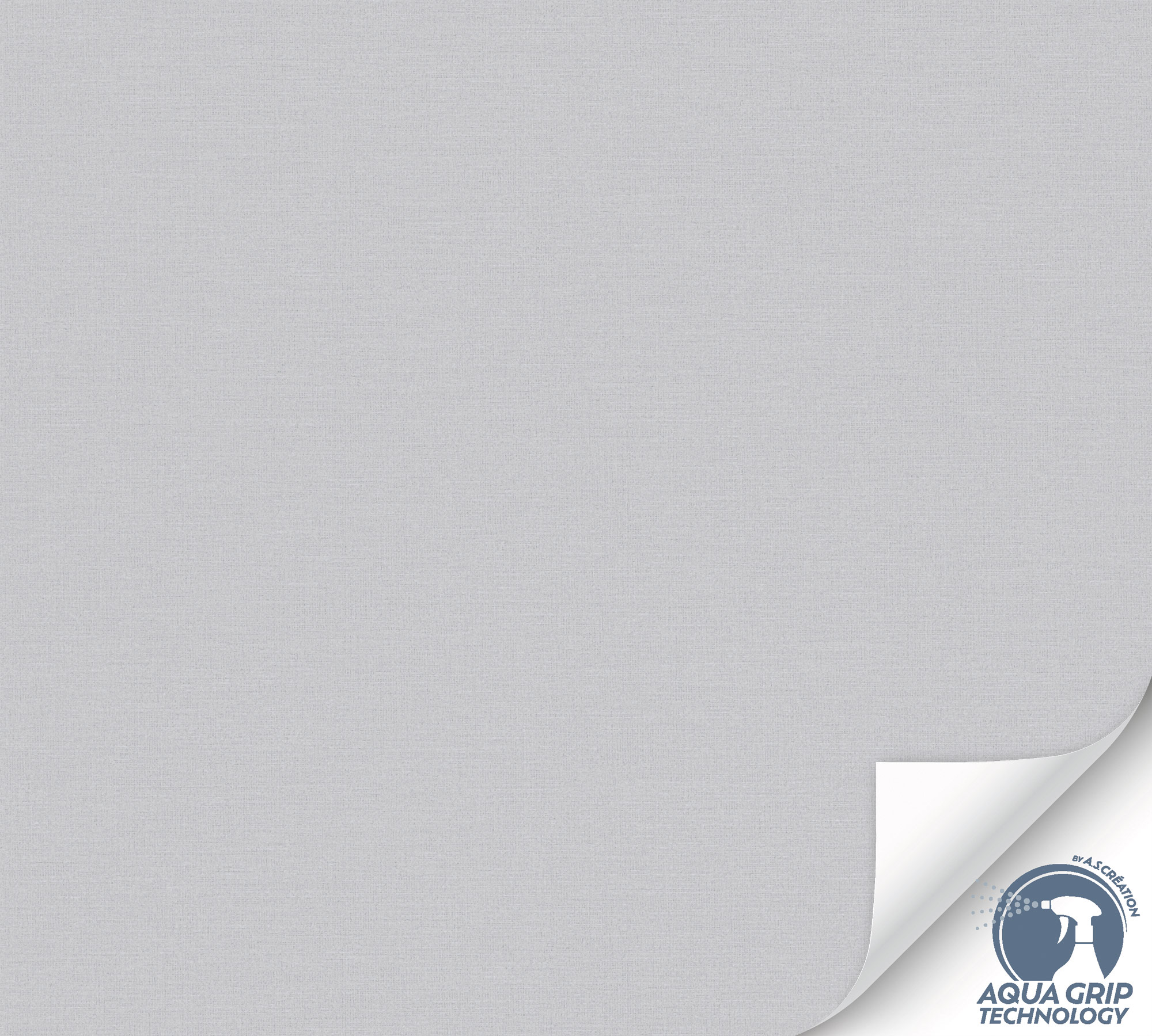 AS Vliestapete Cosiness Designdrop 2 Unitapete Grau 784992