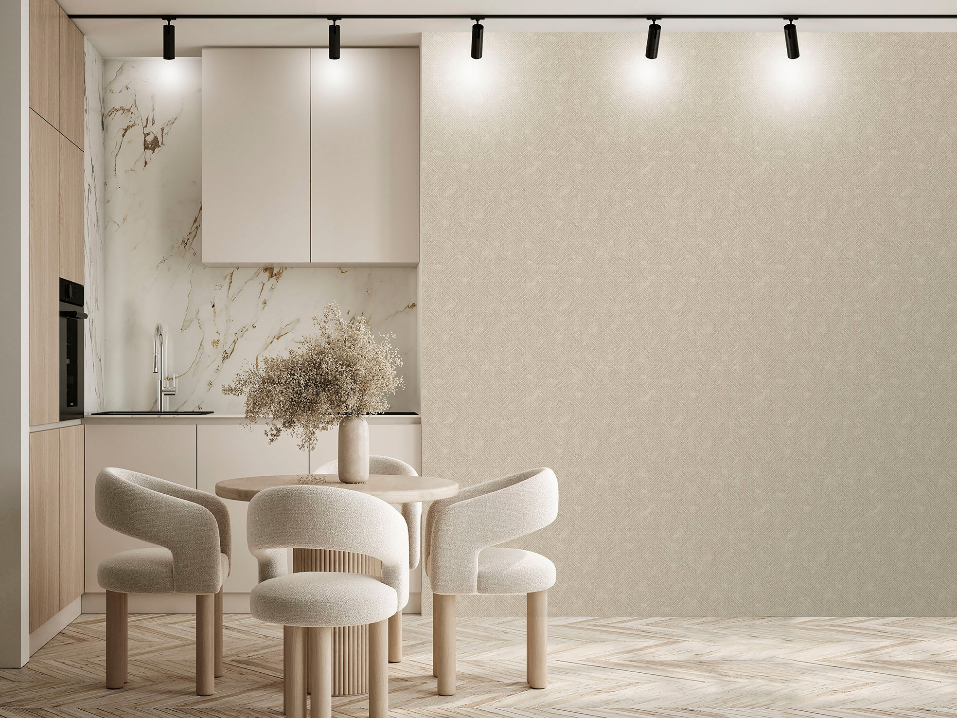 Decoprint Vliestapete Serenity Struktur Design SY27522