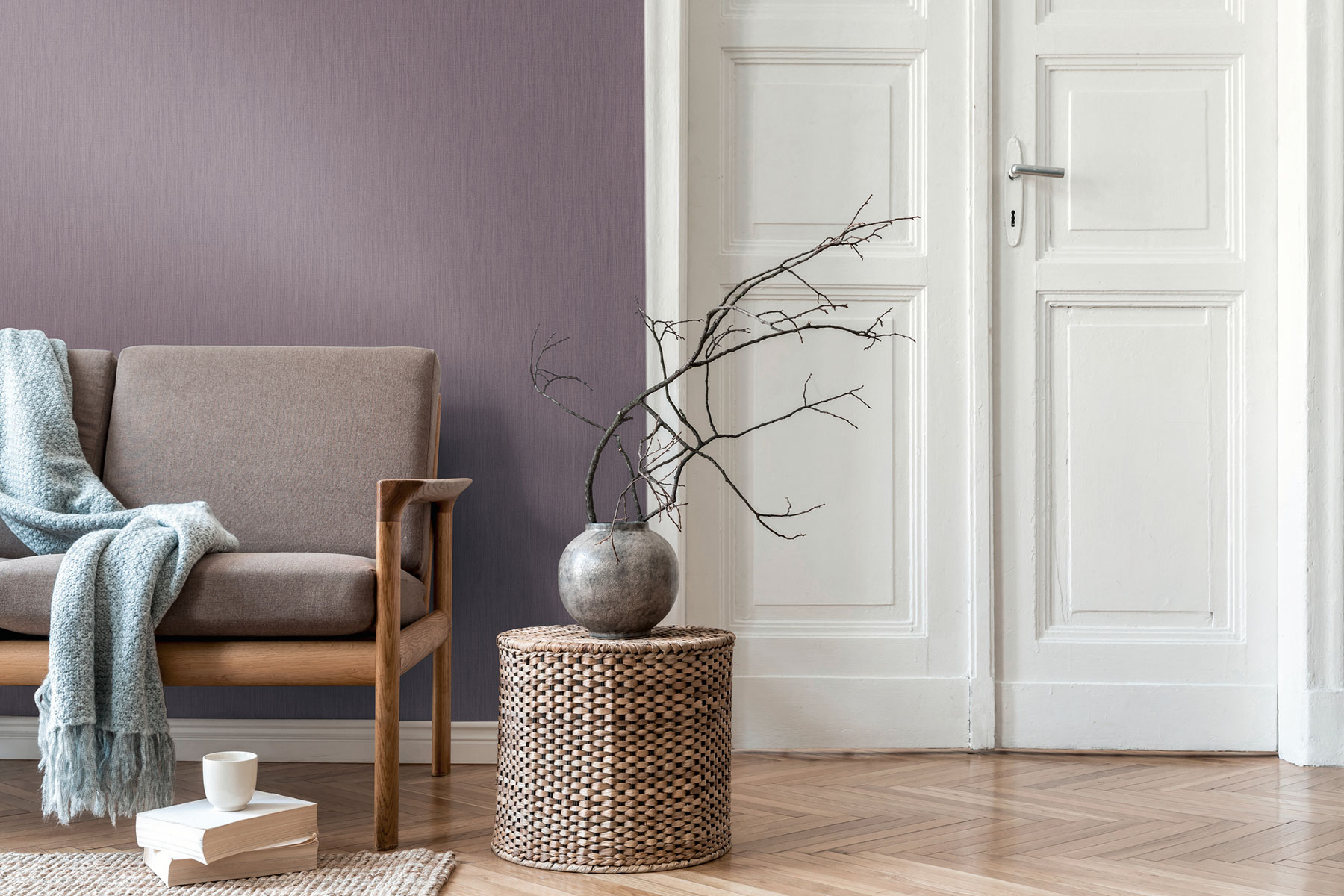 AS Vliestapete Daniel Hechter 7 Unis Lila 781552