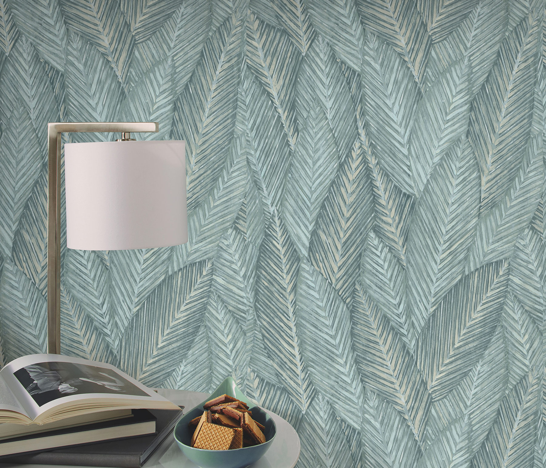 Erismann Vliestapete Martinique grün 1039135