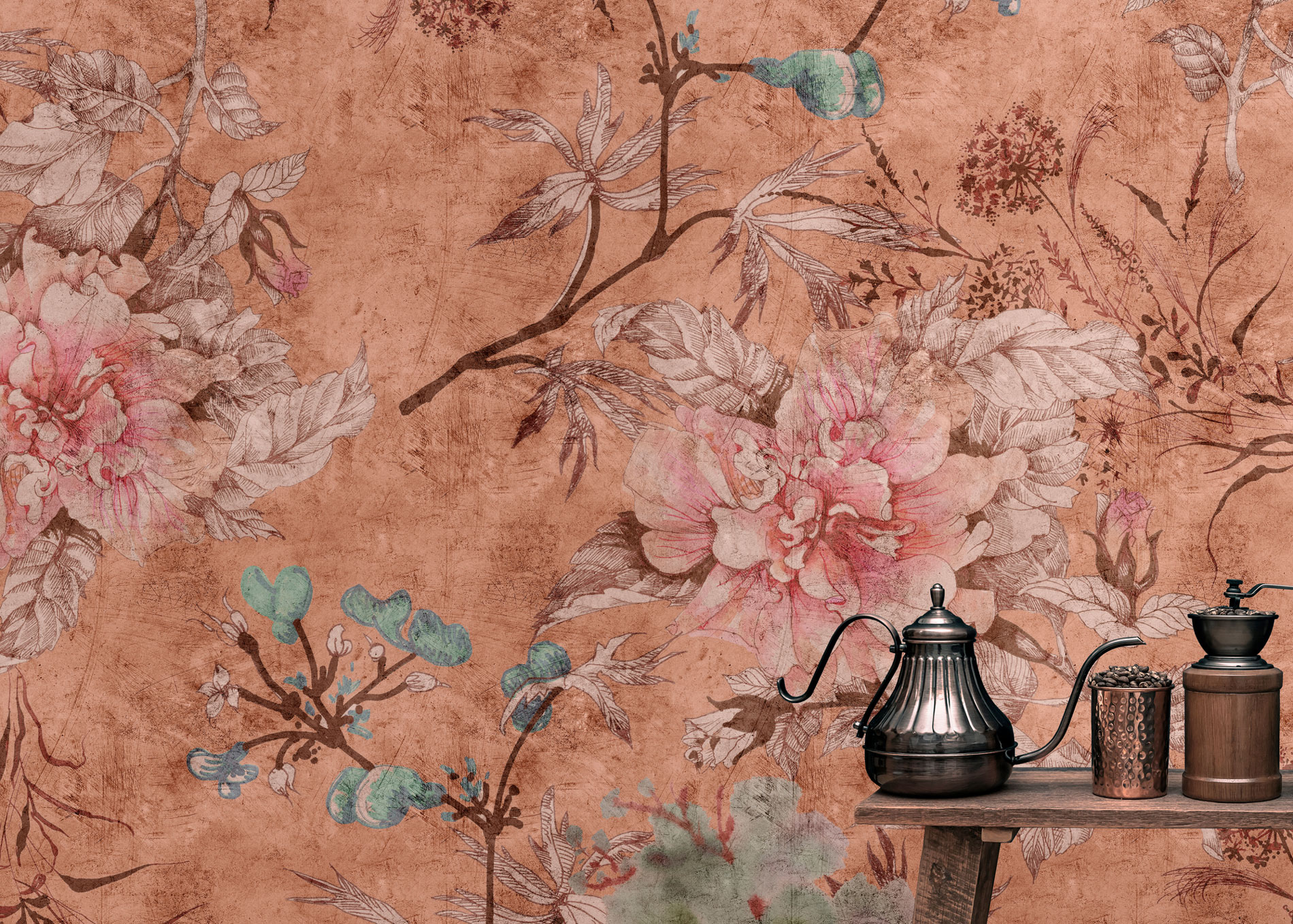 AS Fototapete Walls by Patel 2 Blumen DD114447
