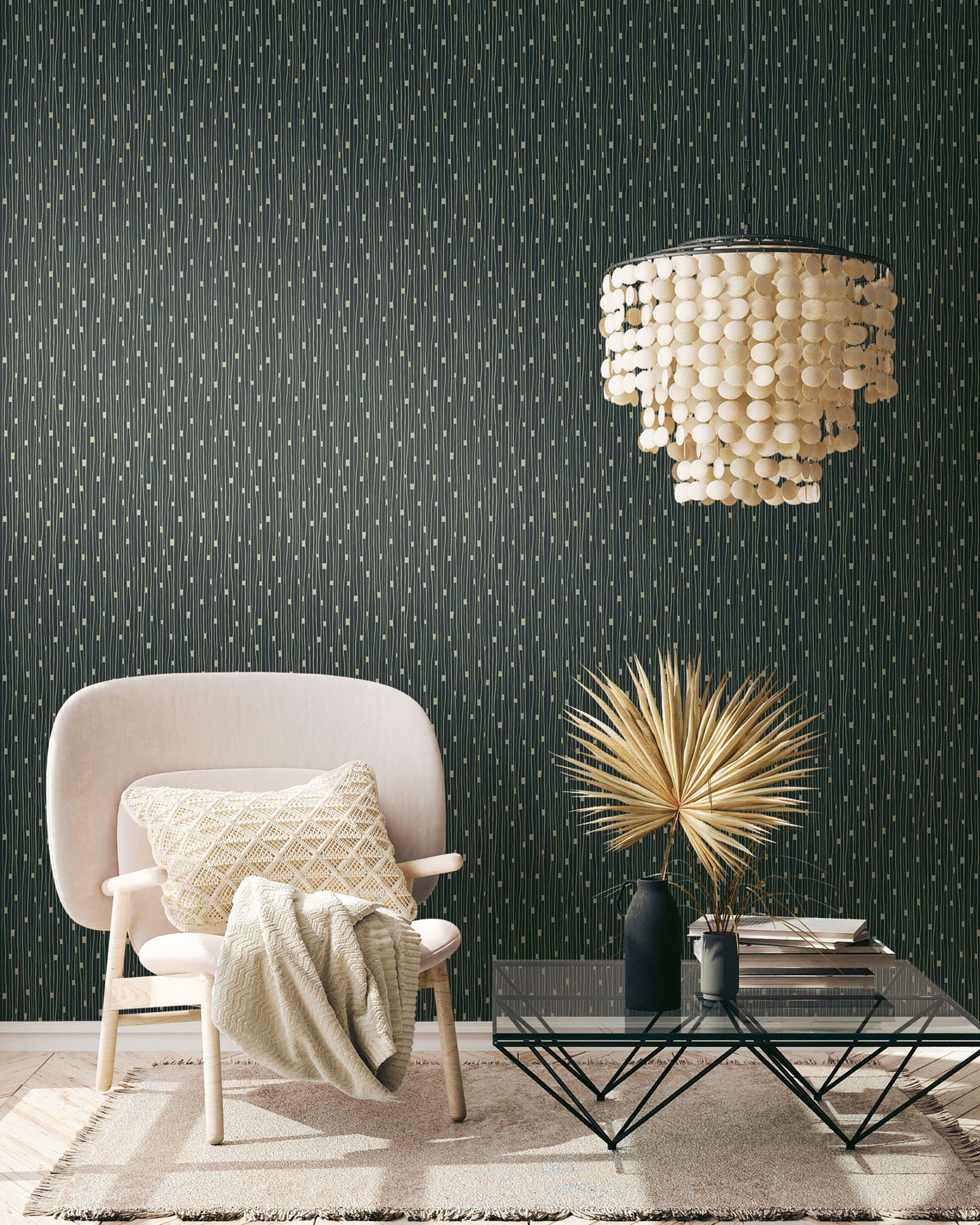 AS Vliestapete The BOS schwarz Modern 388224