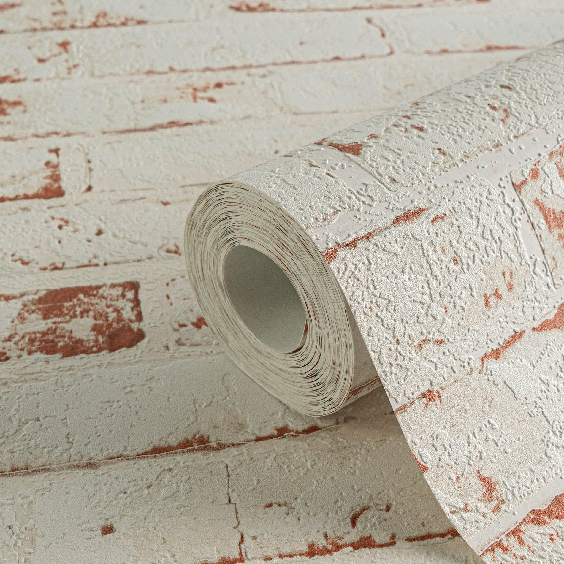 AS Vliestapete Casual Living Rot Steintapete 907813