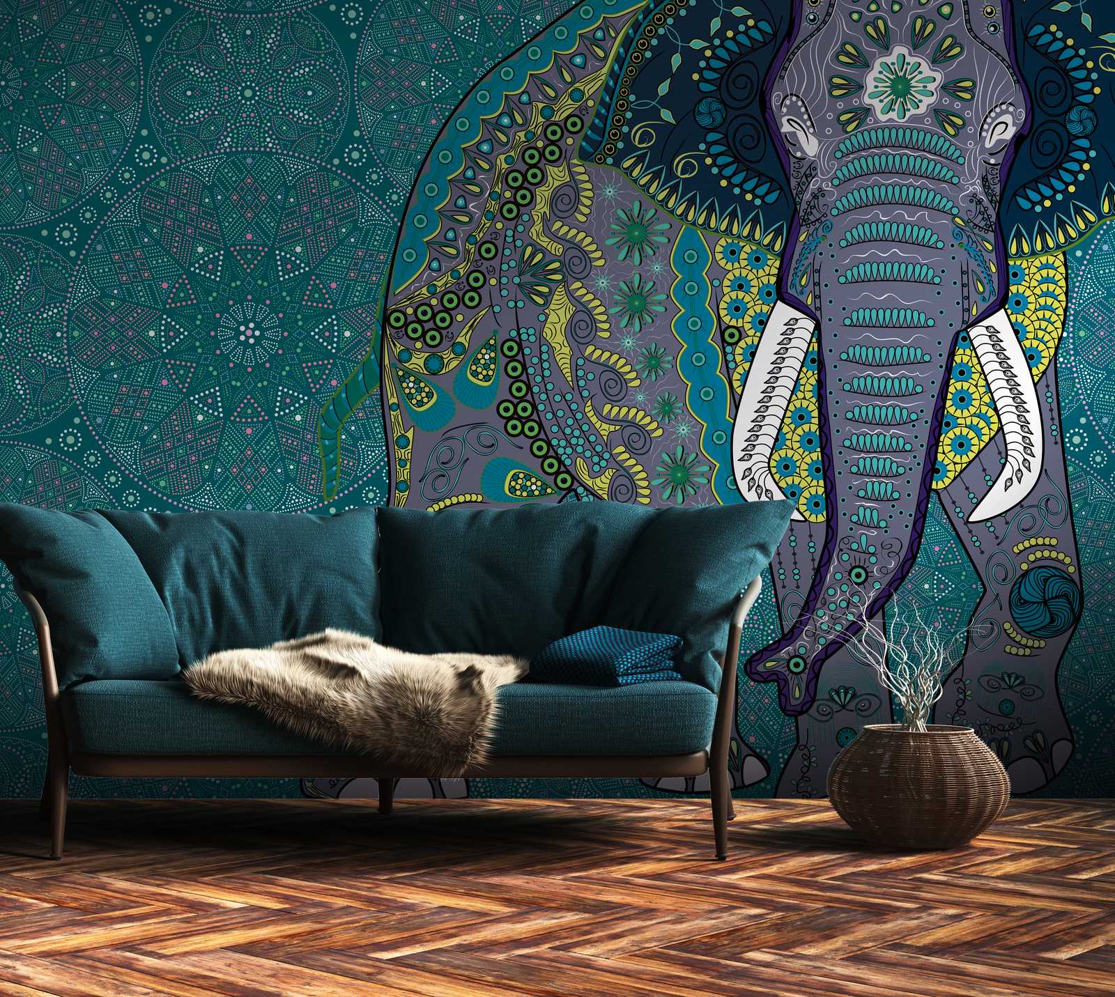 Livingwalls Vliestapete The Wall Elefant 382621