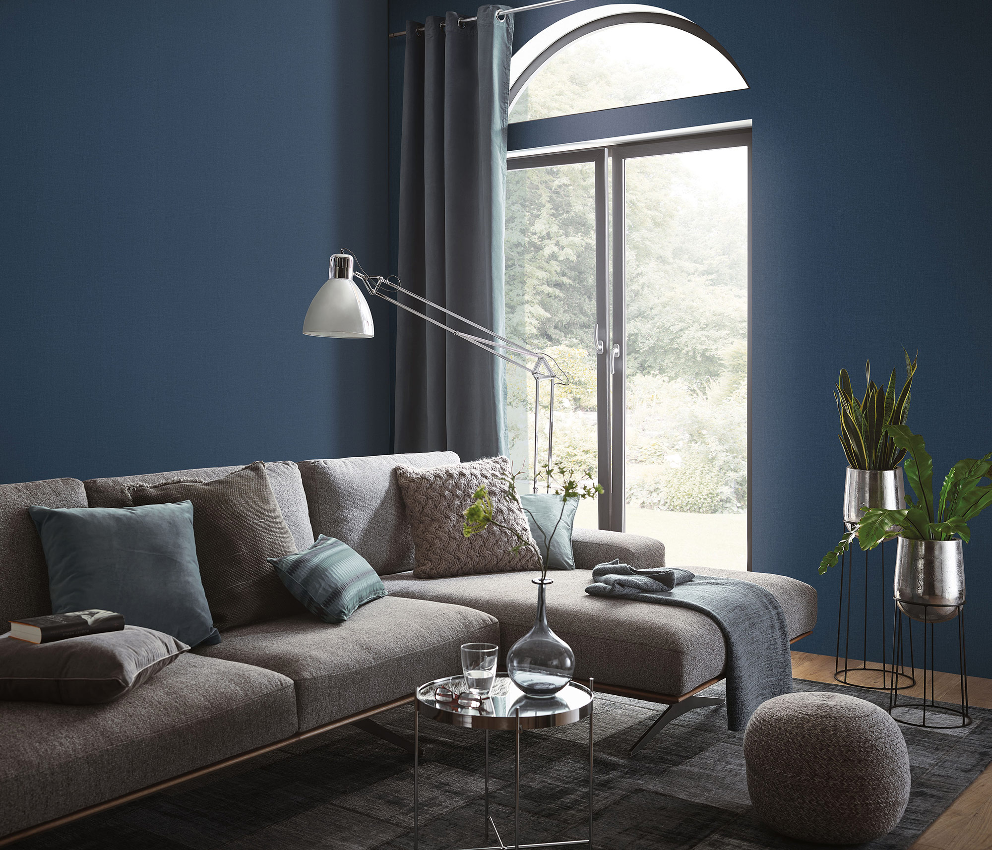 Erismann Vliestapete Elle 4 blau 1044408