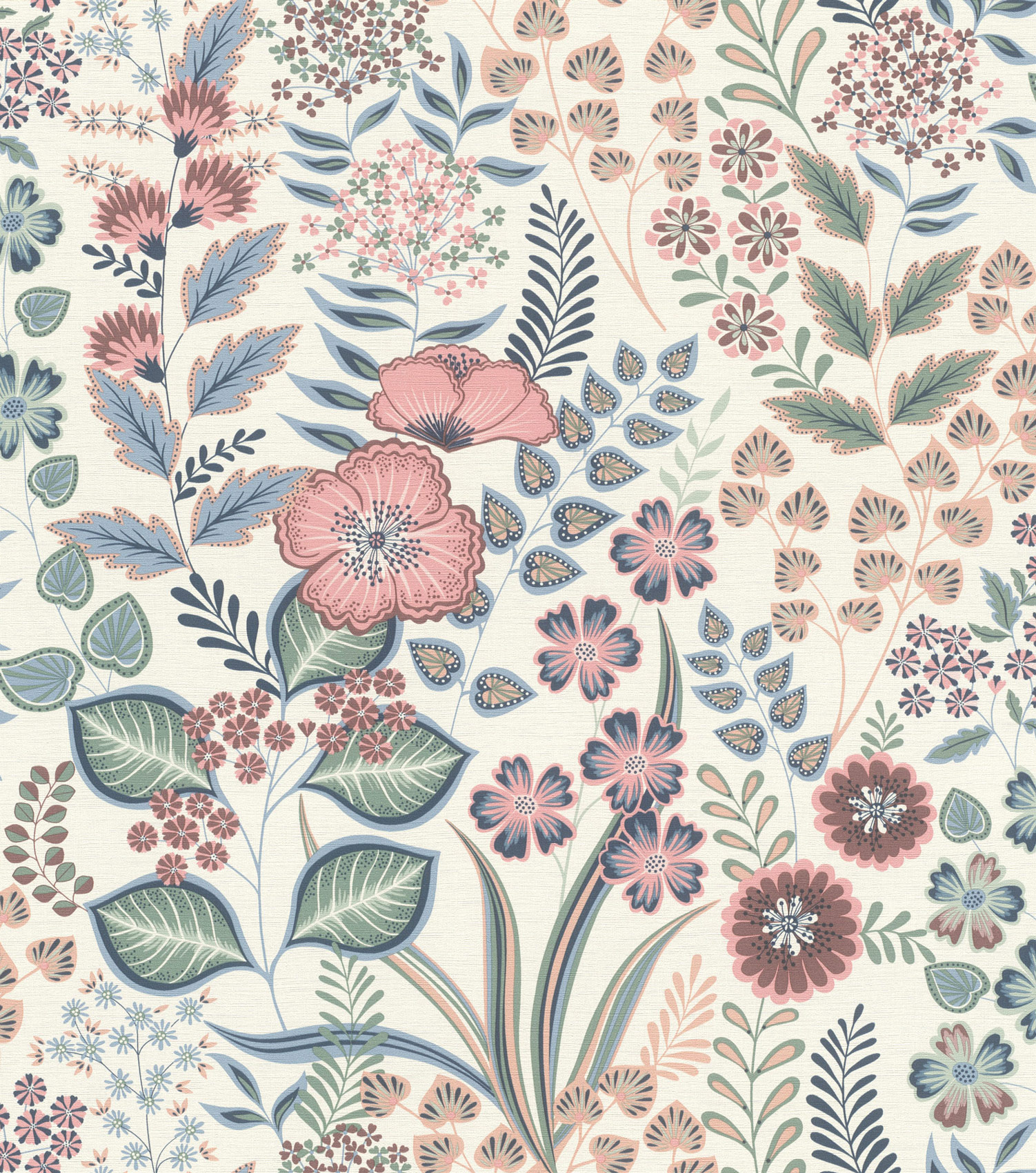 Rasch Vliestapete Allegretto Rosa-Hellrosa 792812