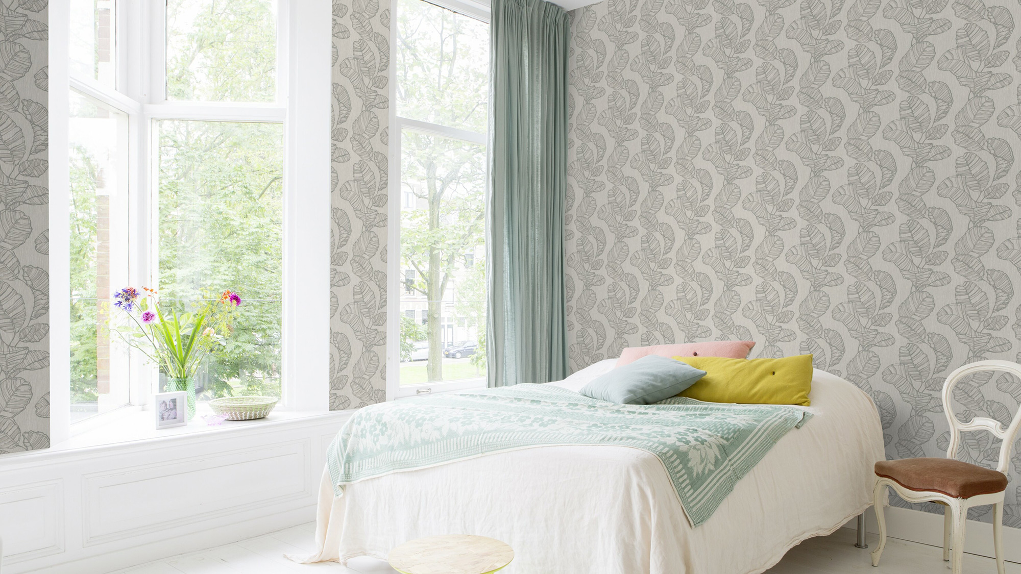 Rasch Vliestapete Color Your Life Blätter 822625