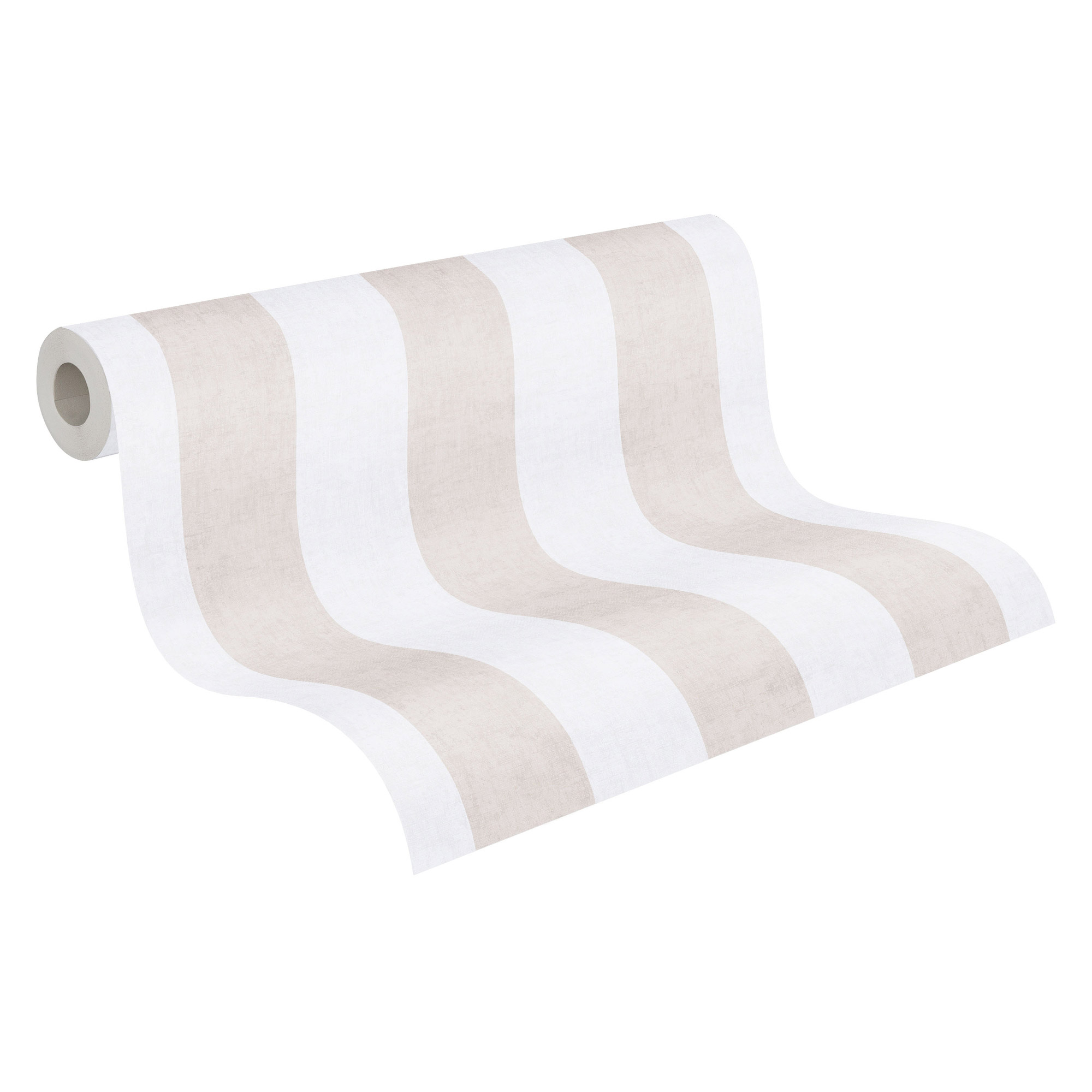 AS Vliestapete Lilly & Luis Streifen Beige 770781