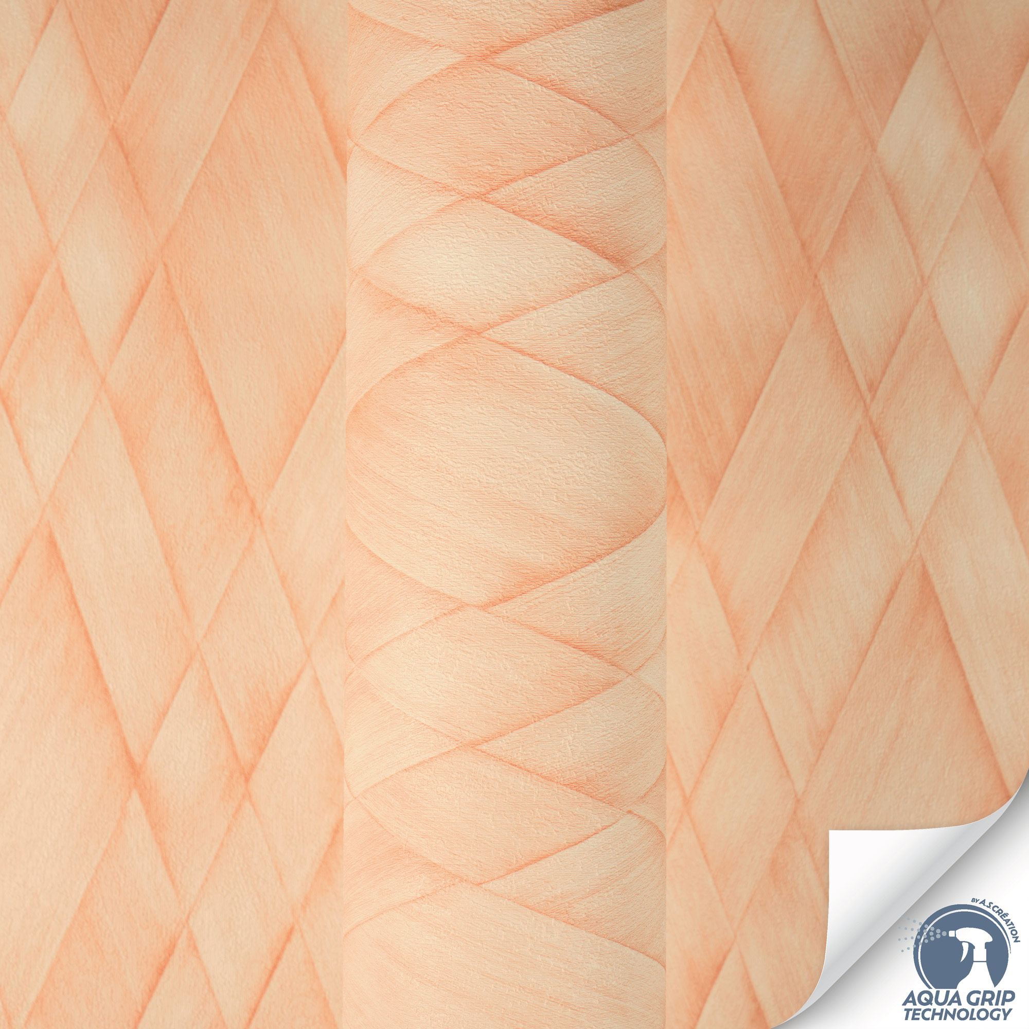 AS Vliestapete Cosiness Designdrop 2 3D-Optik Beige 793133