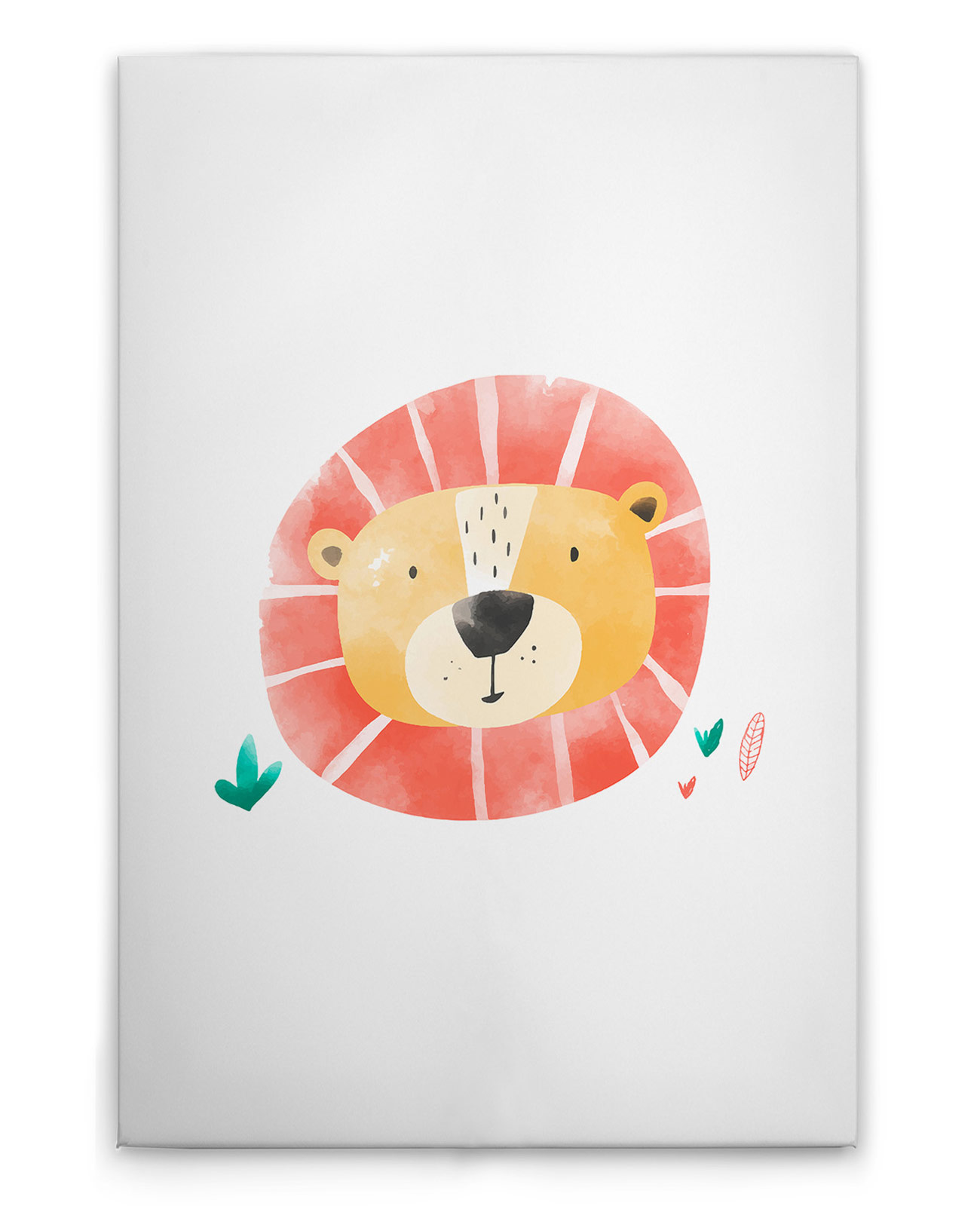 AS Leinwandbild Elephant Lion Giraffe 2 DD132515