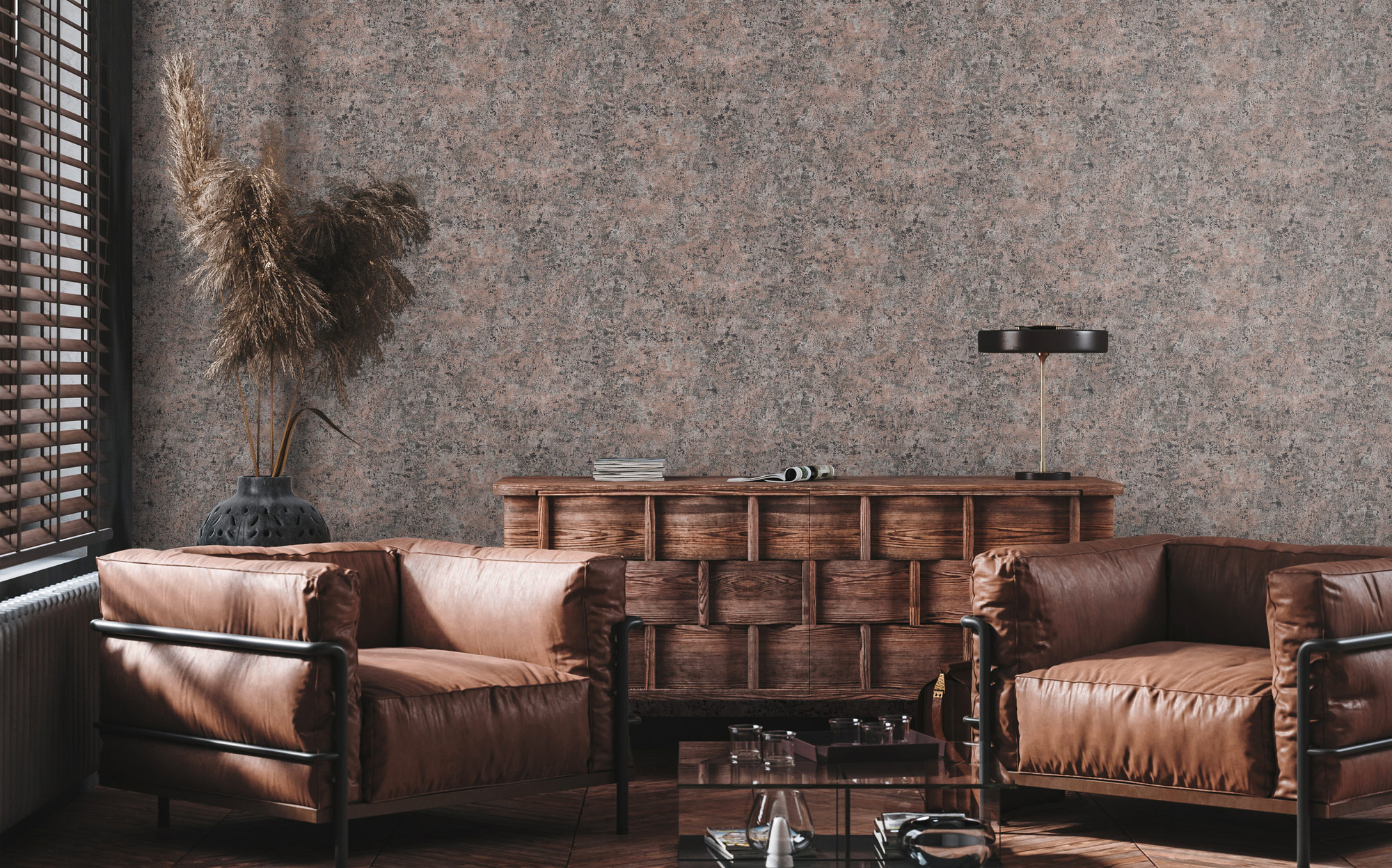 AS Vliestapete MS Travel Styles Putzoptik Bronze 391102