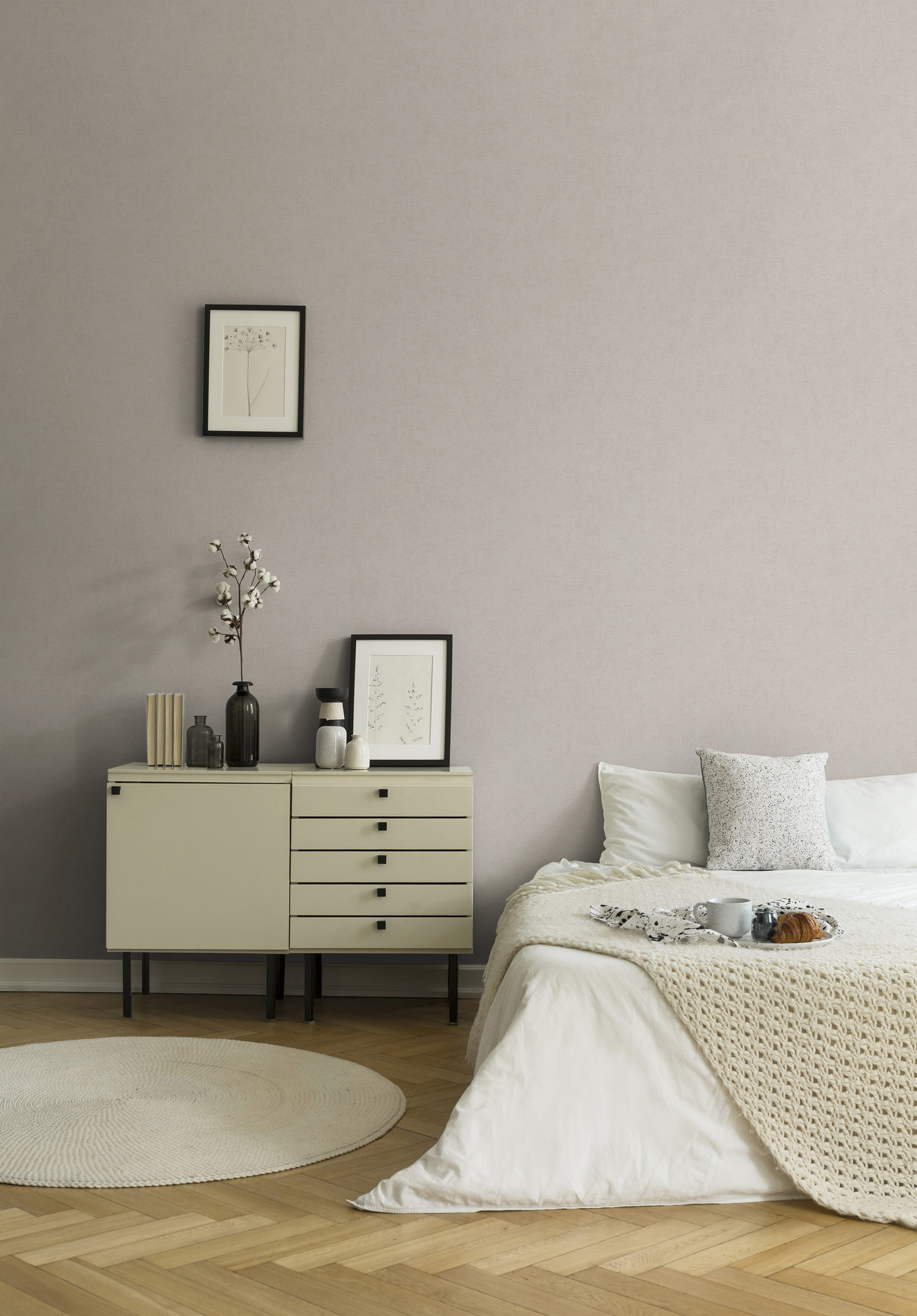 AS Vliestapete Trend Spectrum Unitapete Beige 381981