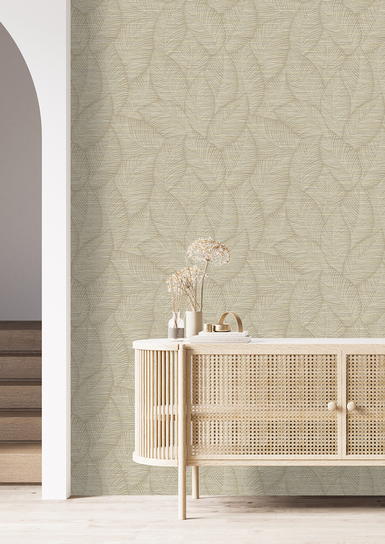 Rasch Vliestapete Symphony Braun-Hellbraun 866834