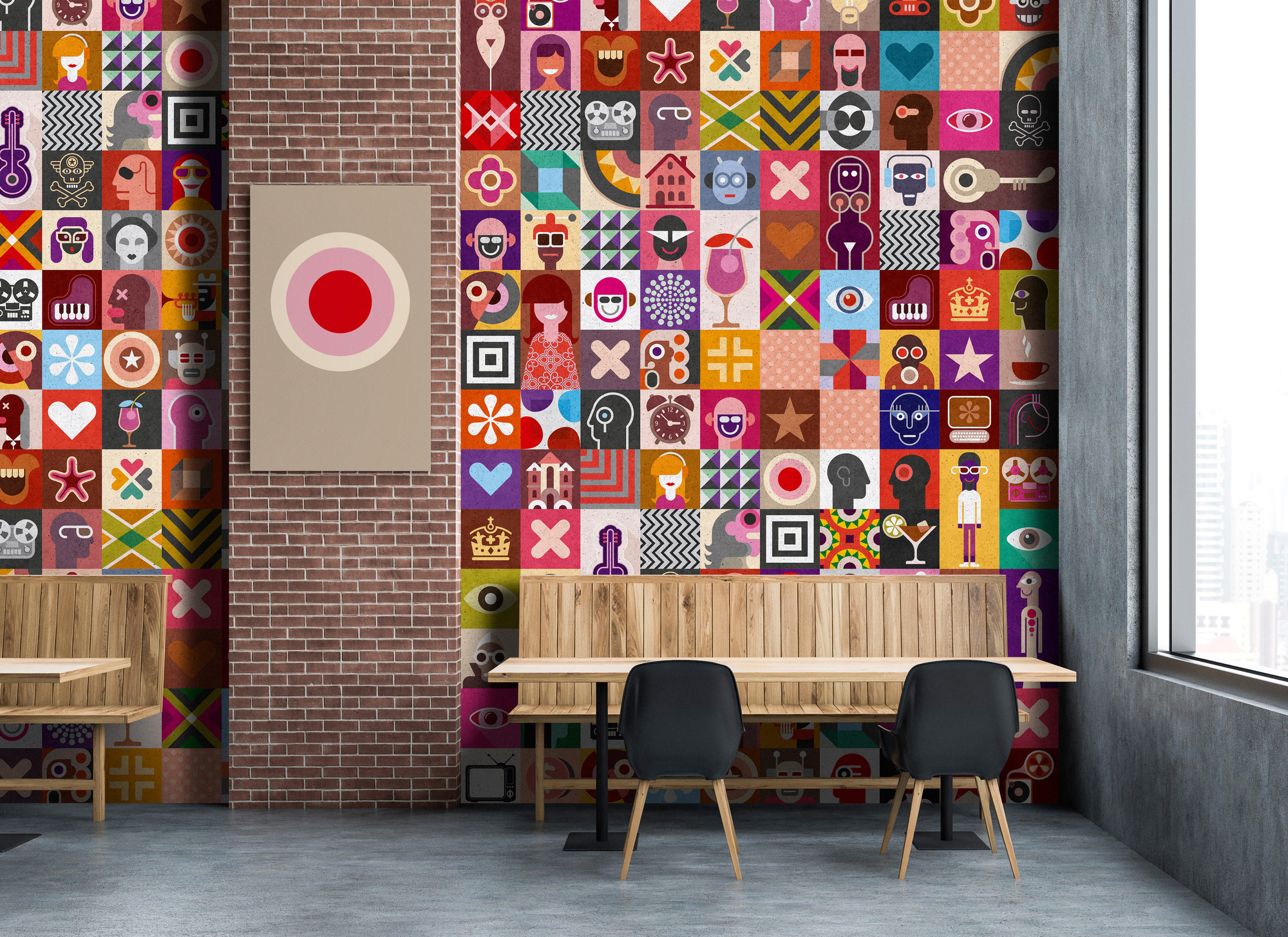 AS Fototapete Walls by Patel 2 Abstrakt Kachel DD113847