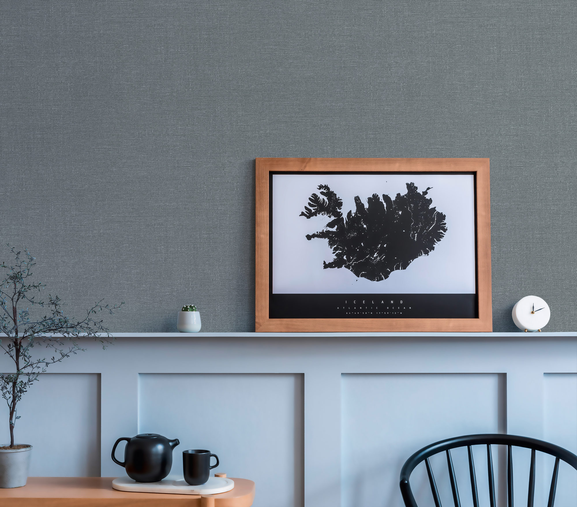 Livingwalls Vliestapete Stories of Life Struktur Grau 396482