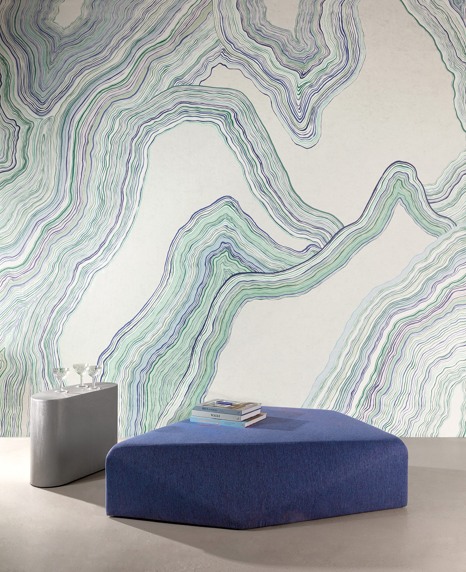 Masureel Fototapete Panel Erosion Dirillo Aqua DGERO1041260