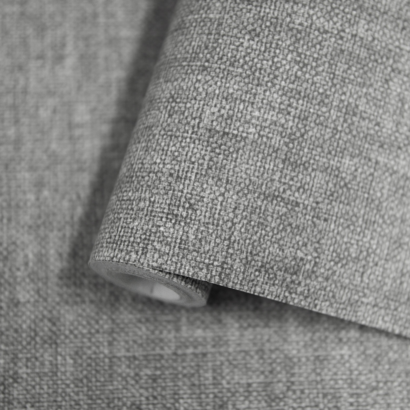 Hohenberger Vliestapete Artist Textil Plain Anthrazit 27254