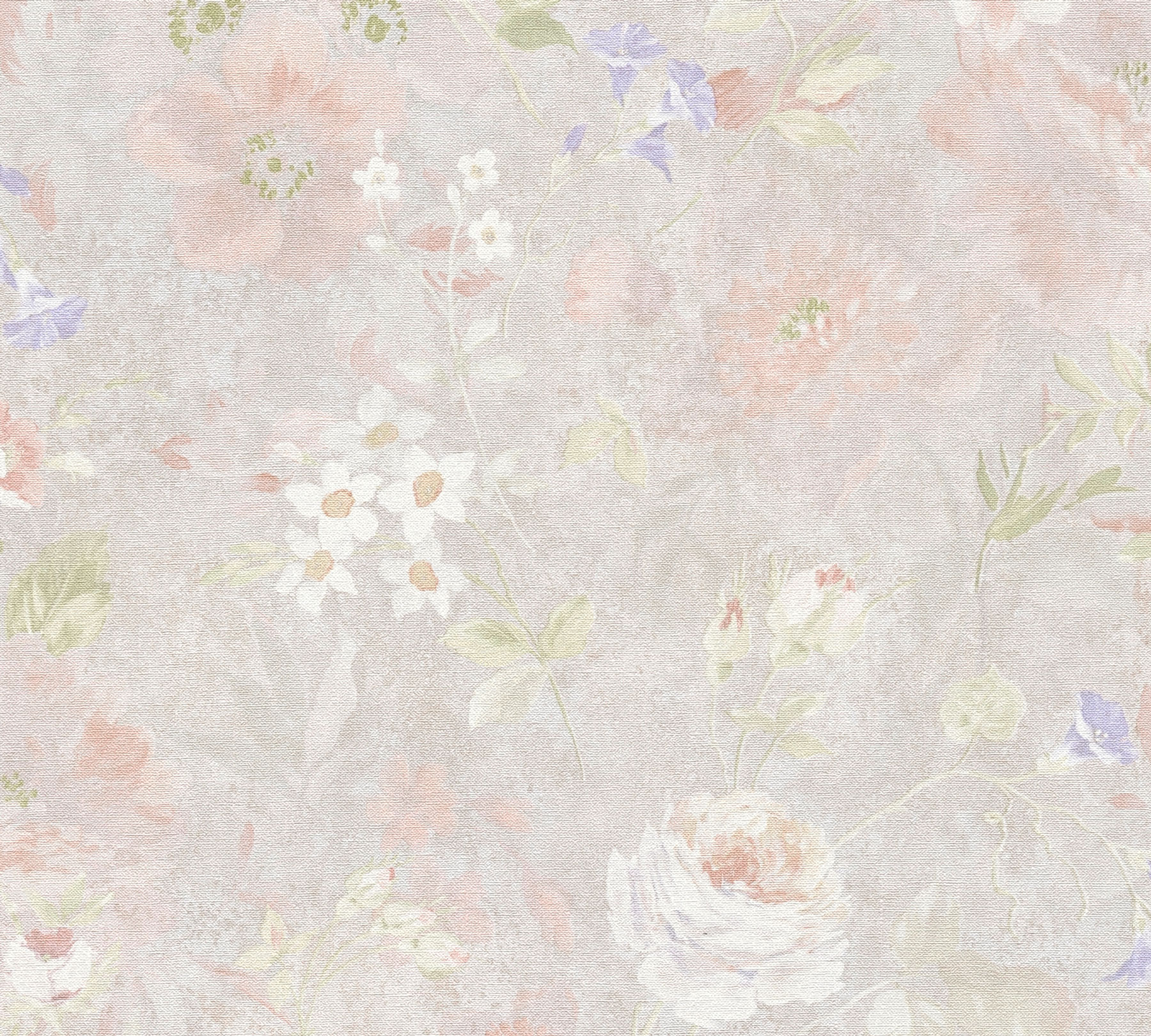 AS Vliestapete Deco Satintapete Blumen 386364