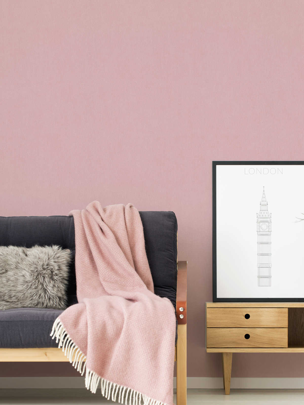 AS Création Vliestapete Dream Flowery einfarbig 383662