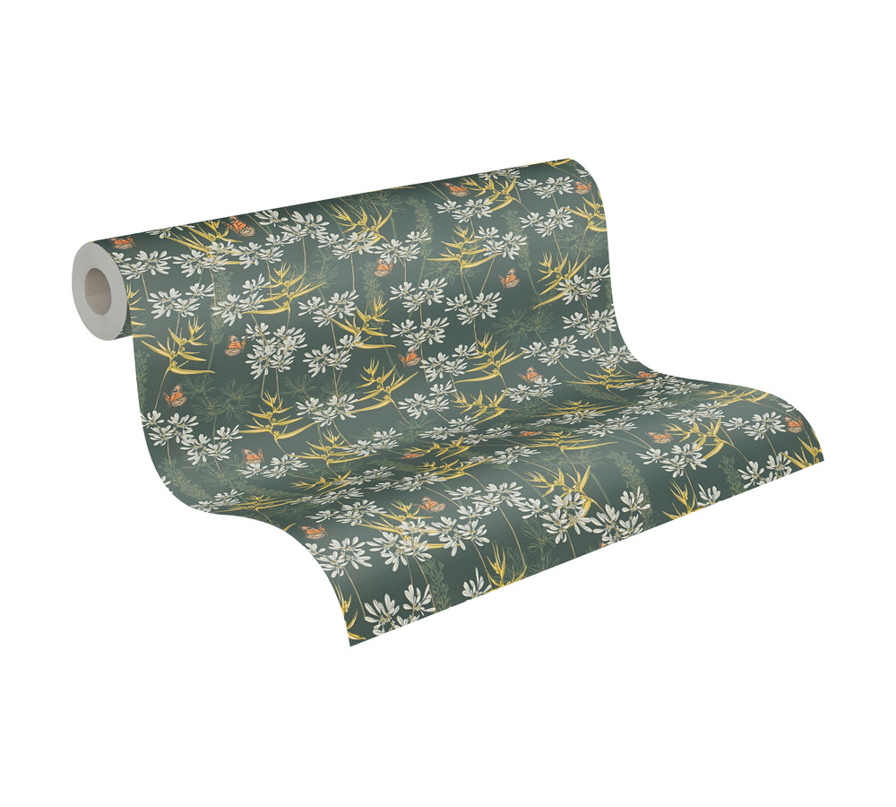 Livingwalls Vliestapete Drawn Into Nature Pflanzen  394232