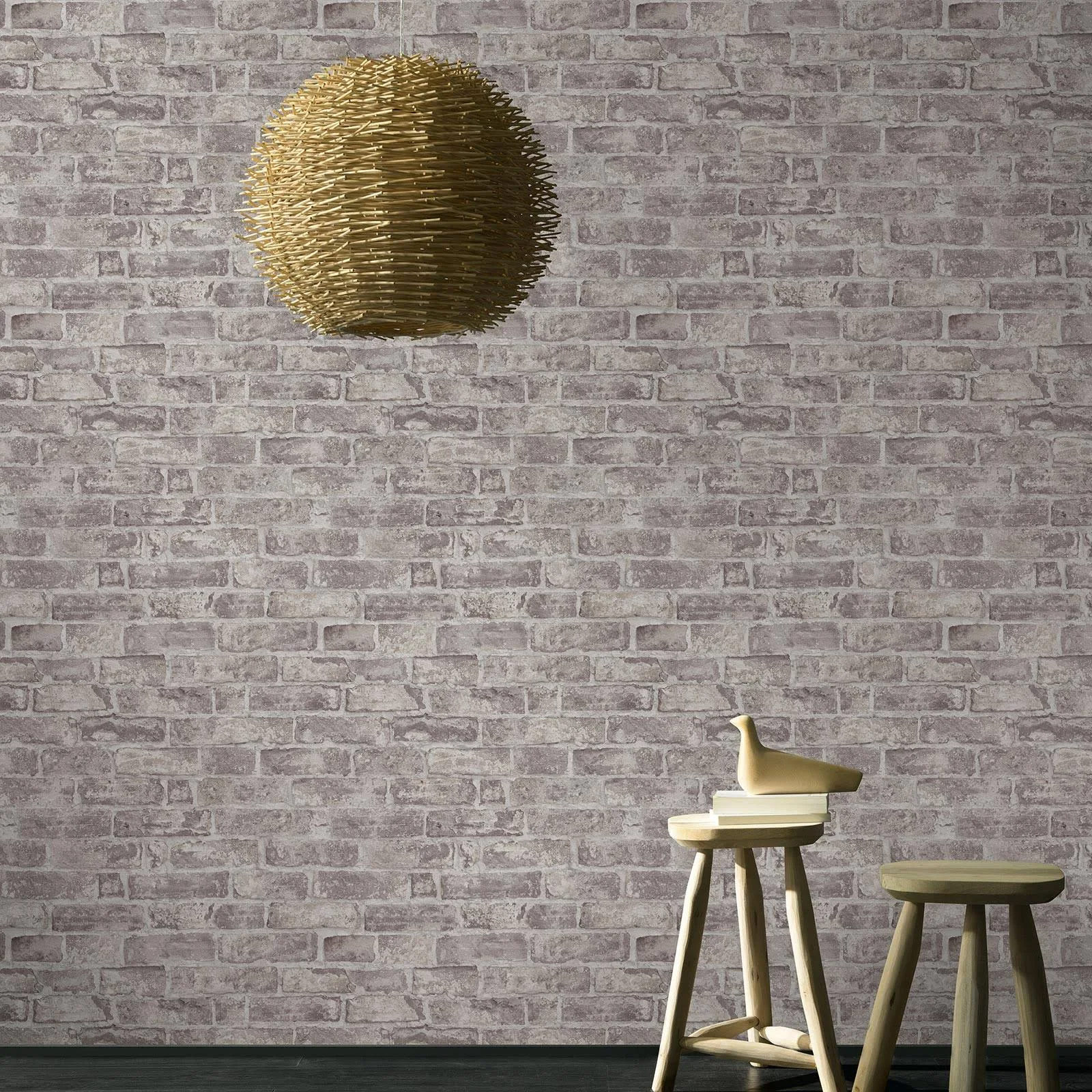 Erismann Vliestapete Imitations Mauer Backstein 631811