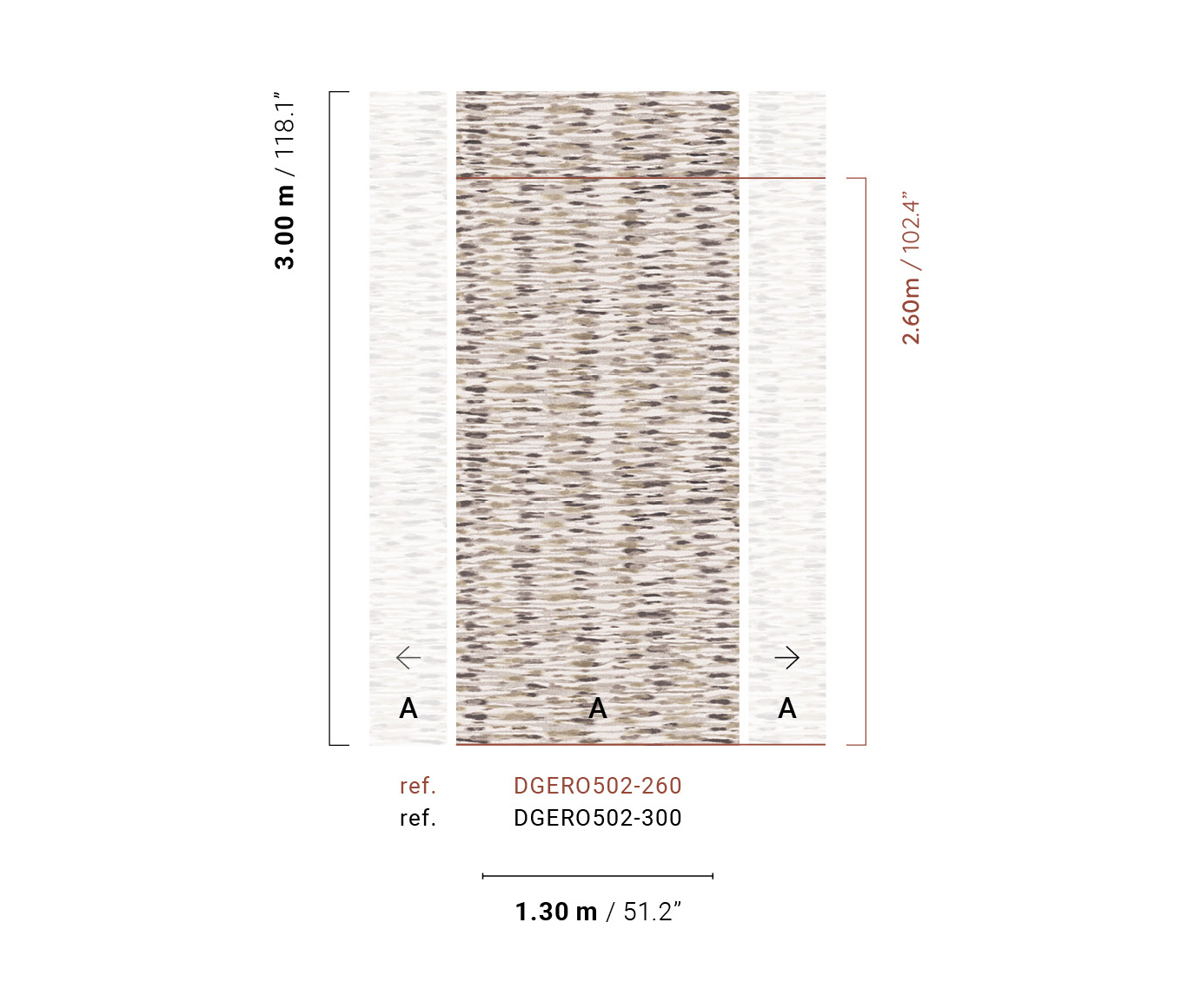 Masureel Fototapete Erosion Mimicry Moonbean DGERO502260