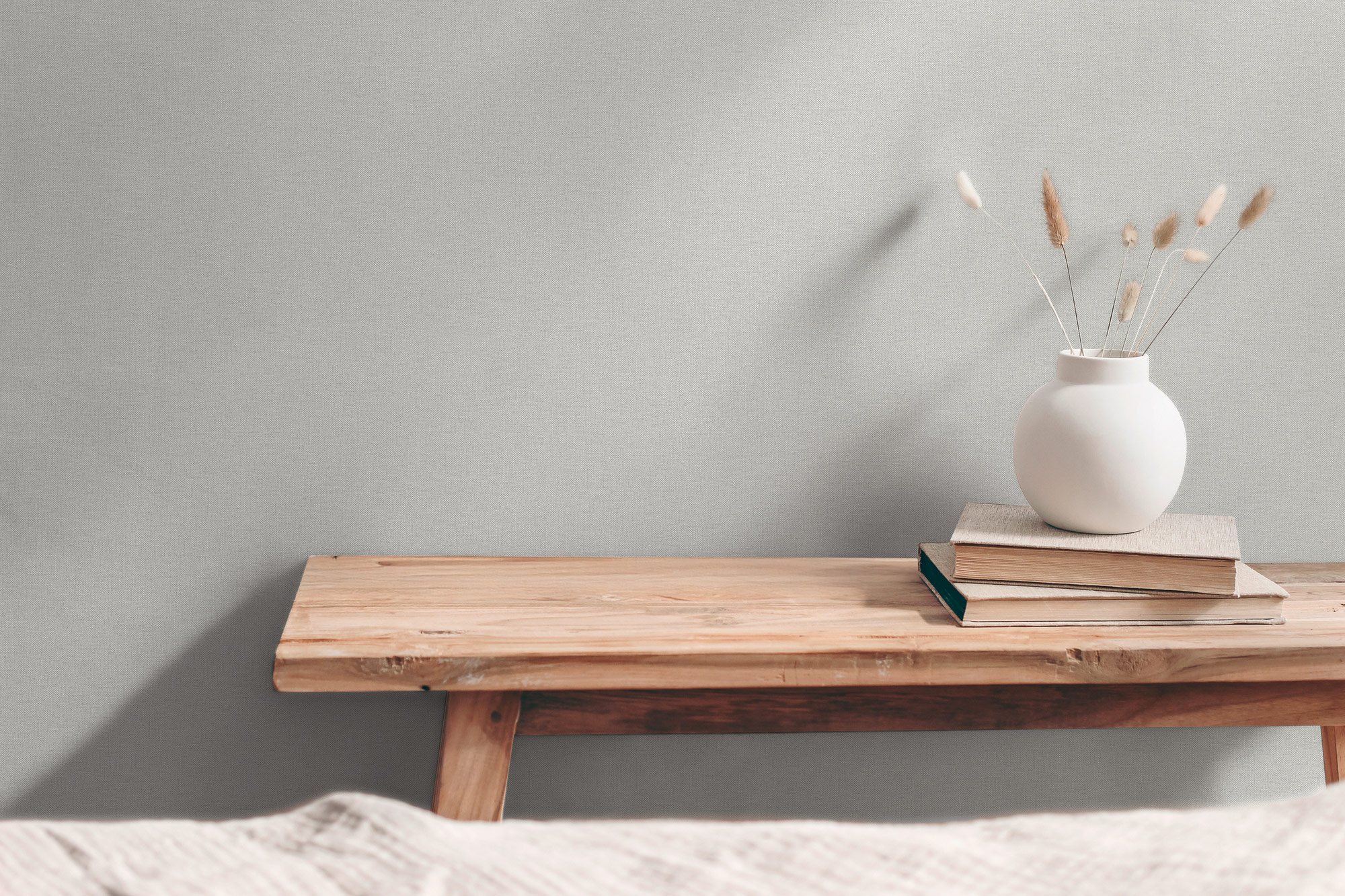 AS Vliestapete Hygge 3 Uni Blau 304866