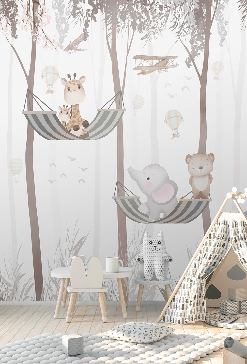 Decoprint Fototapete Cute Walls Waldtour CW60321