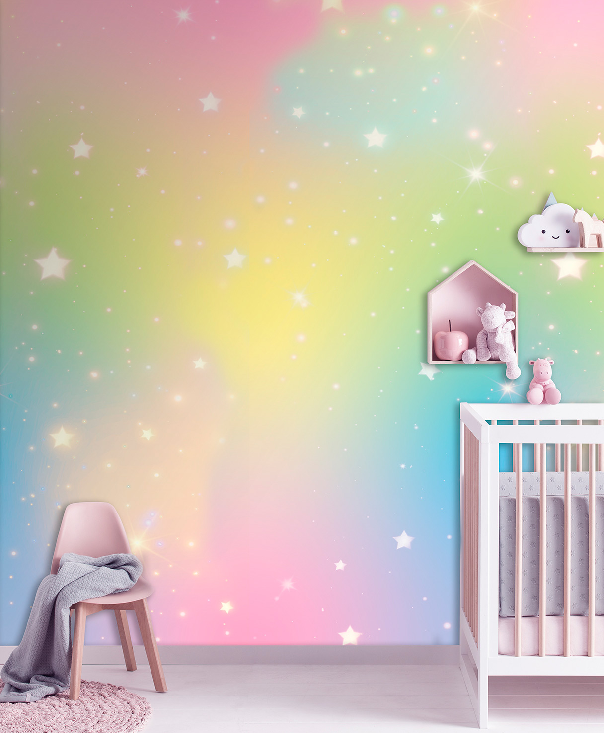 Decoprint Fototapete Cute Walls Magische Sterne CW60611