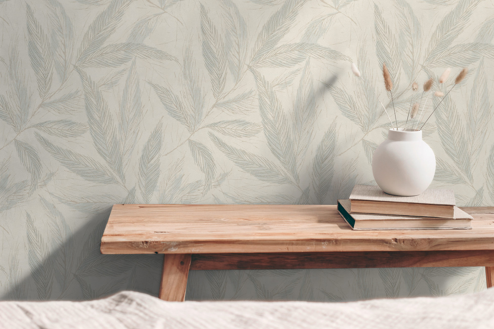 AS Vliestapete Hygge 3 Natur Weiß 790963