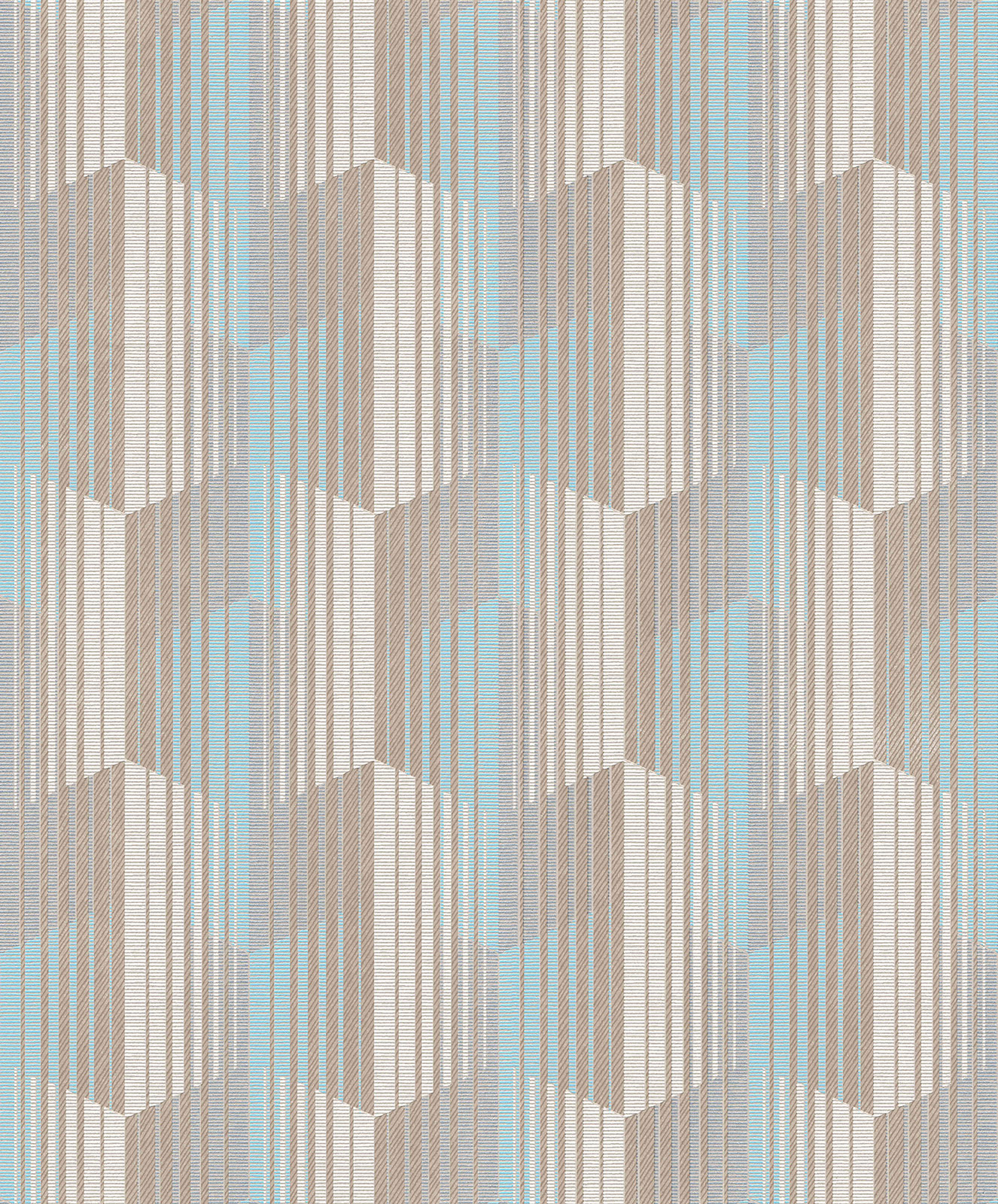 Erismann Vliestapete Charisma Streifen türkis 1024718