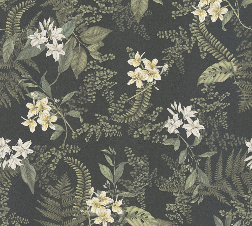 Livingwalls Vliestapete Drawn Into Nature Pflanzen  394244