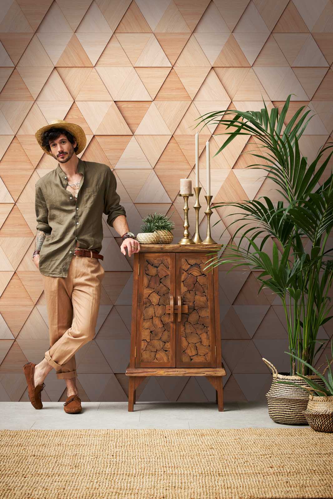 Livingwalls Vliestapete The Wall 3D 382881