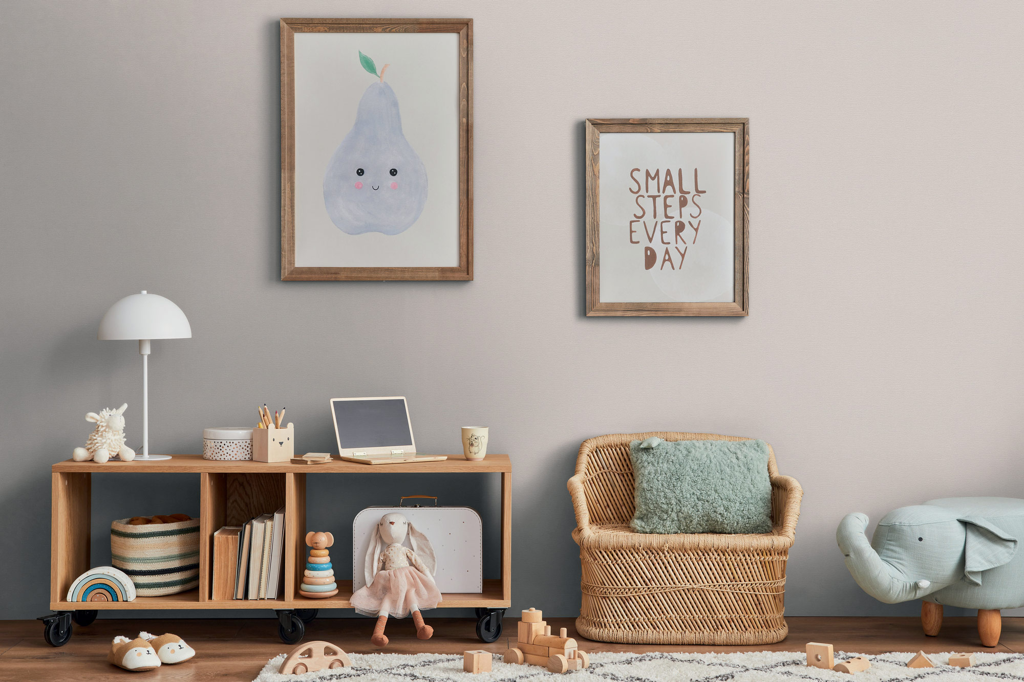 AS Vliestapete Casual Living Grau Unitapete 395474