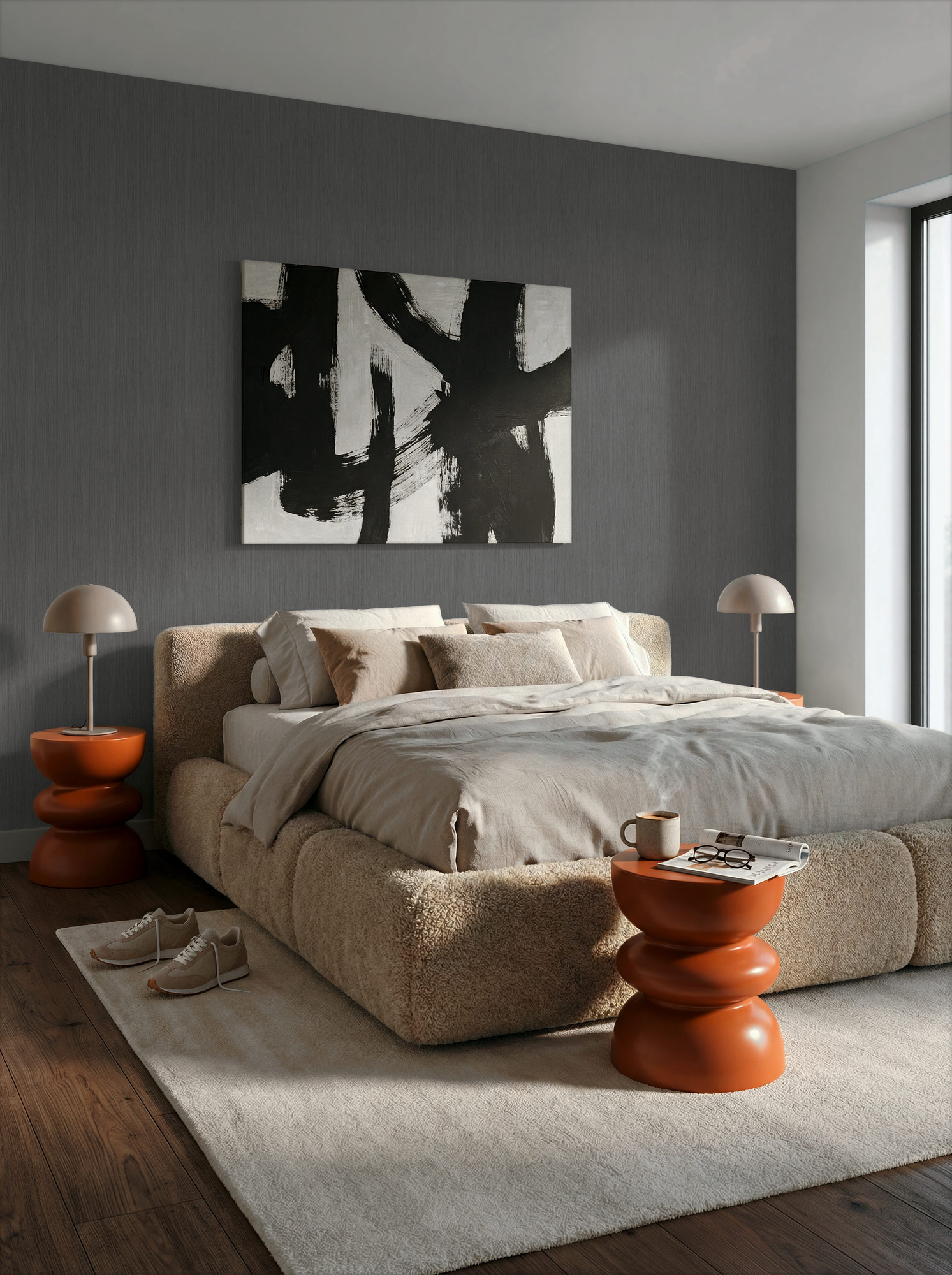 AS Vliestapete Trend Spectrum Unitapete Grau 324794