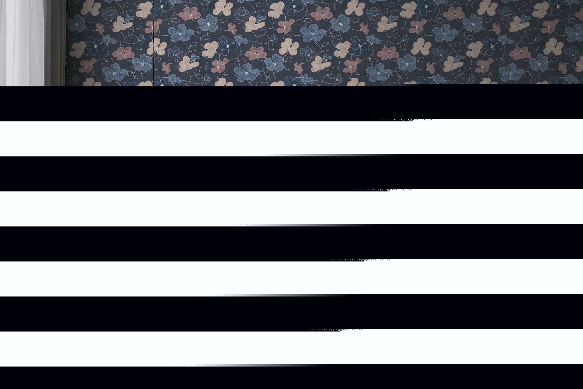 AS Vliestapete Nordic Feeling Blumen Blau 791474