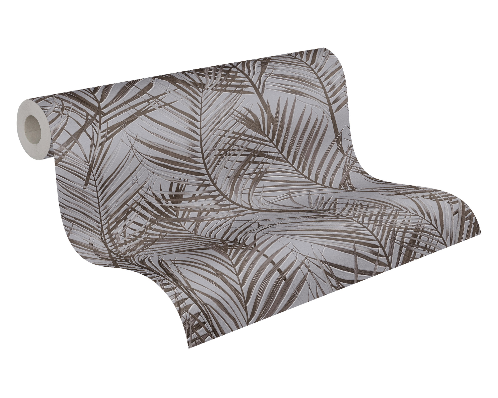 AS Vliestapete Attractive 2 Floral Grau 390384